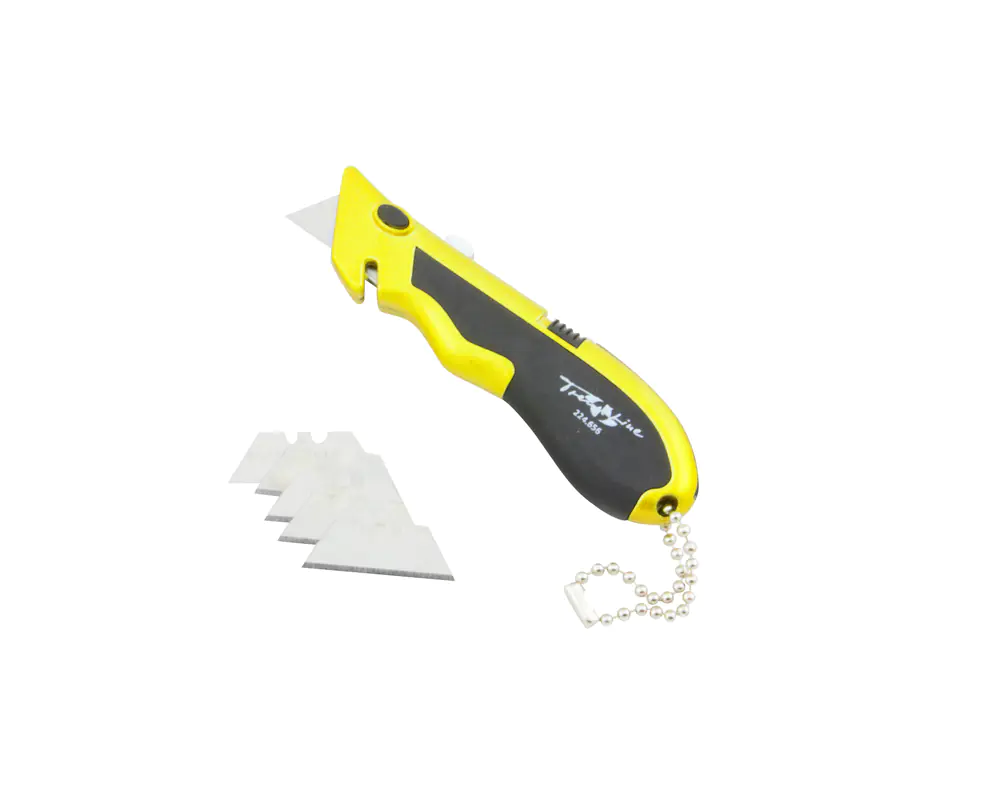 TrendLine Mini Cuttermesser inkl. 5 Klingen 9 cm Klingenlänge