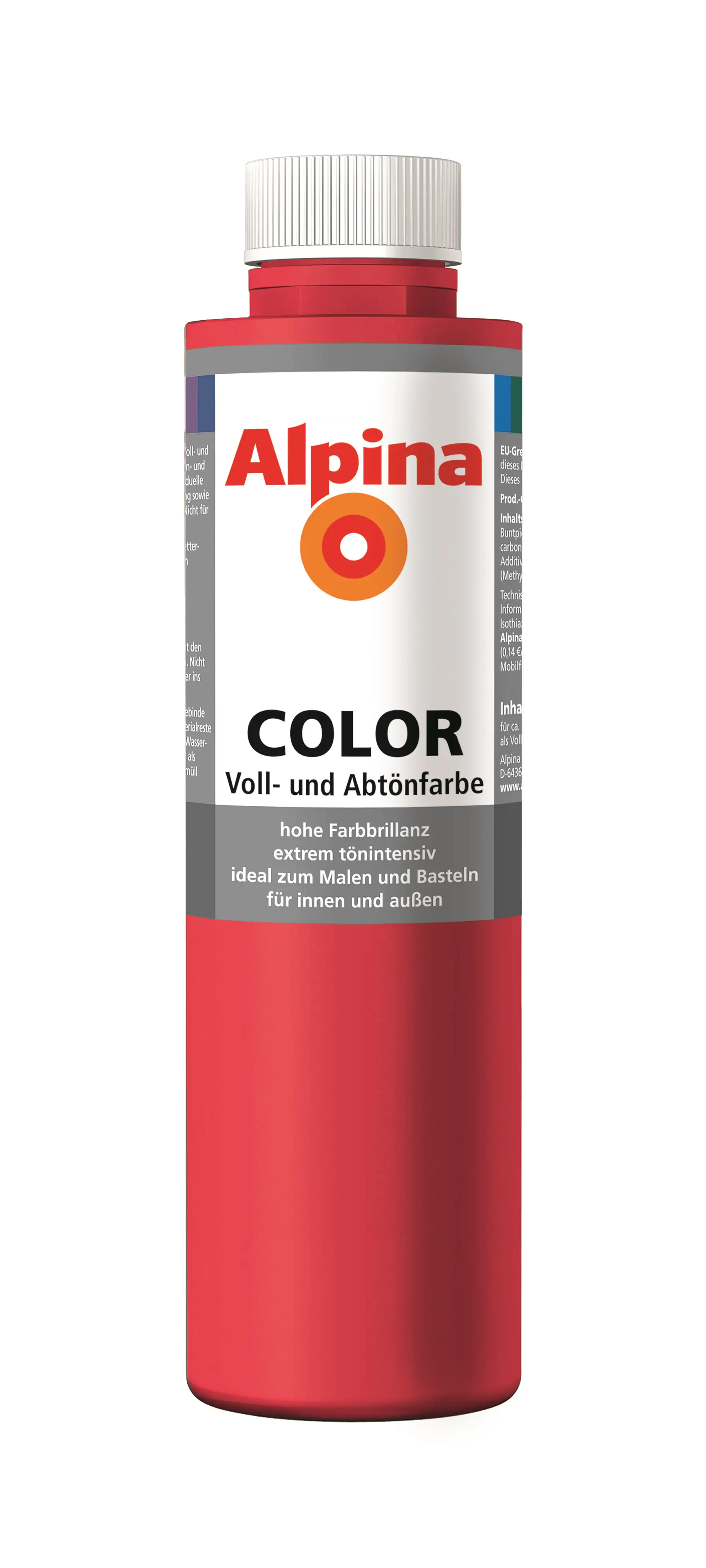 Alpina Color Abtönfarbe fire red 750 ml