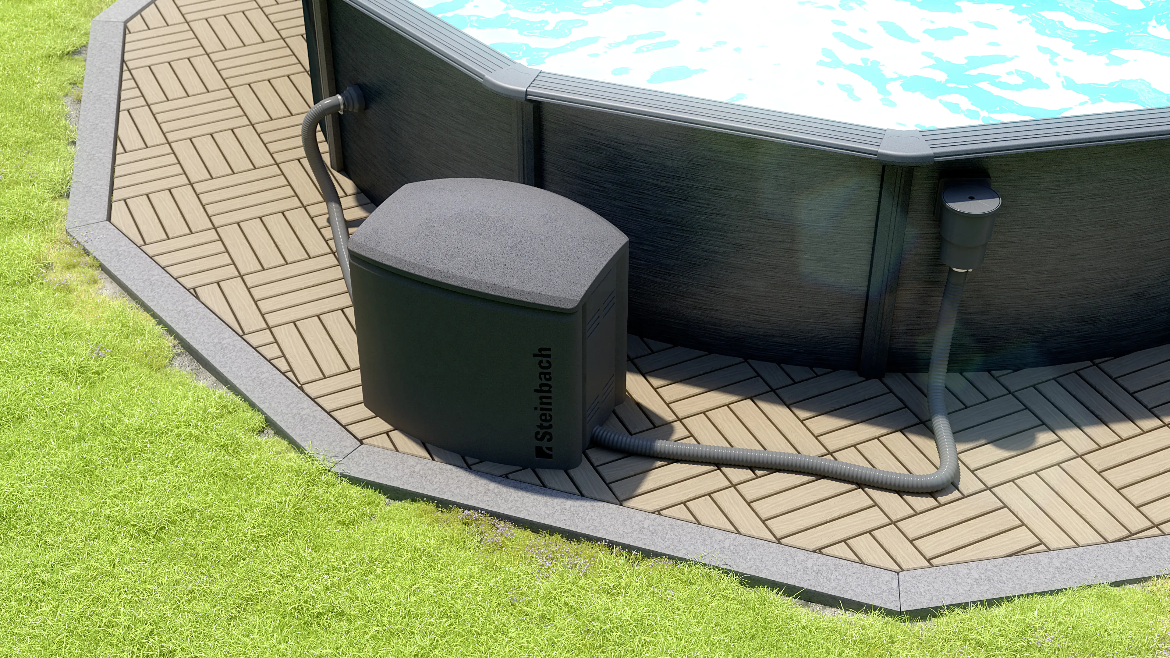 Steinbach Pool Technikbox 91 x 68 x 83 cm