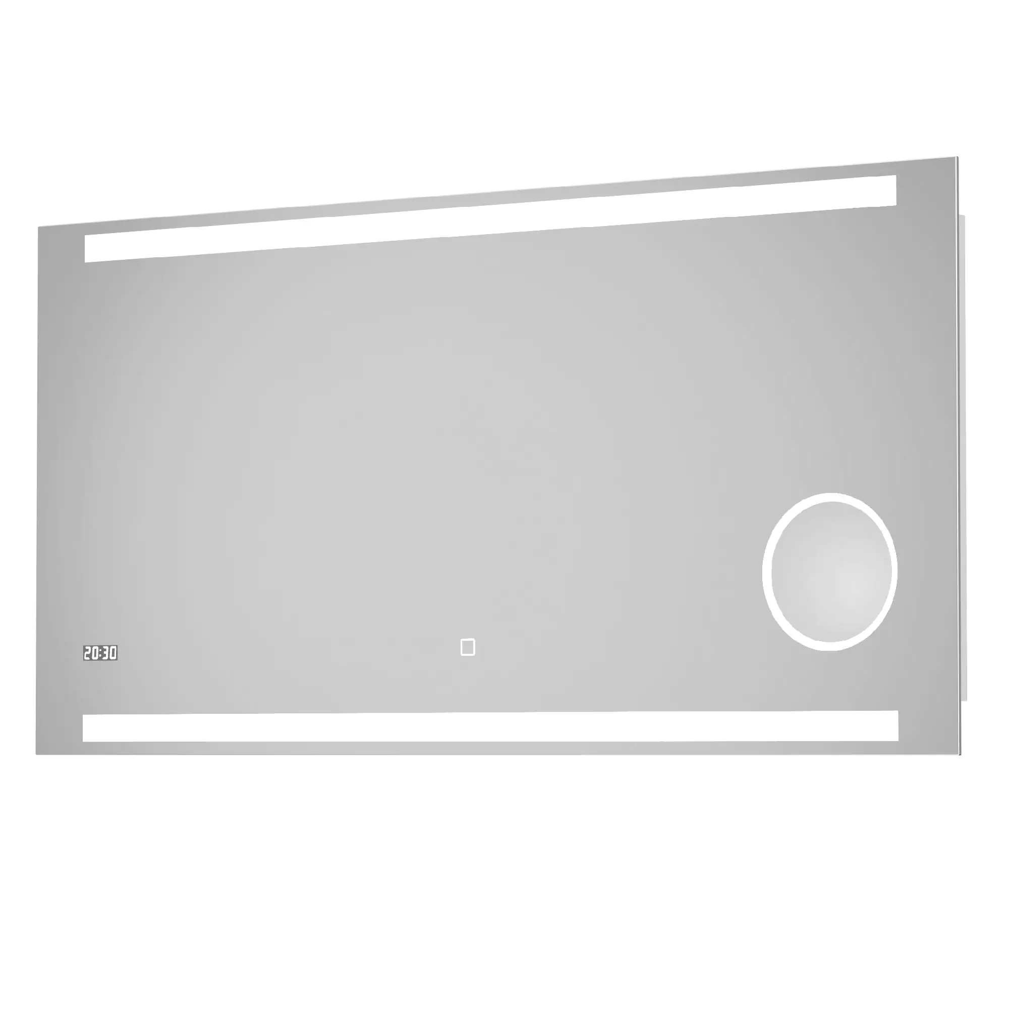 DSK LED Lichtspiegel Silver Rey 120 x 60 cm