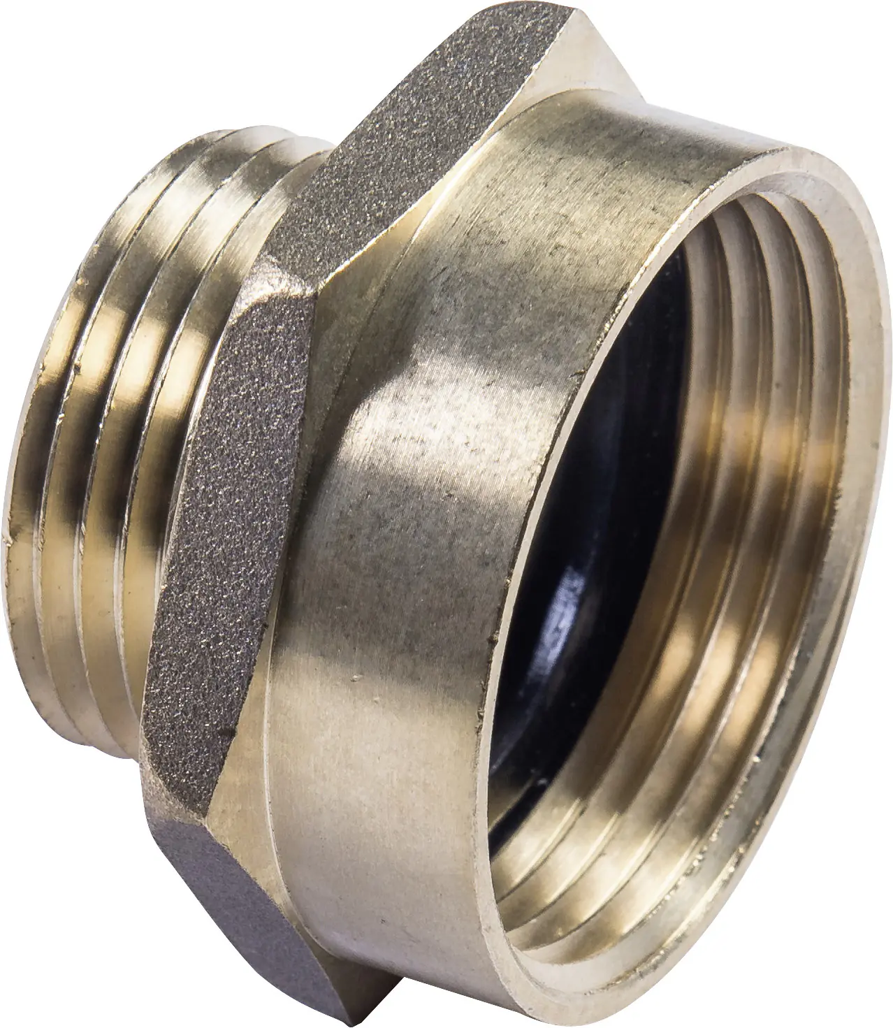 Meister Cornat Messing Gewindenippel 1 1/4" IG, 1" AG reduziert