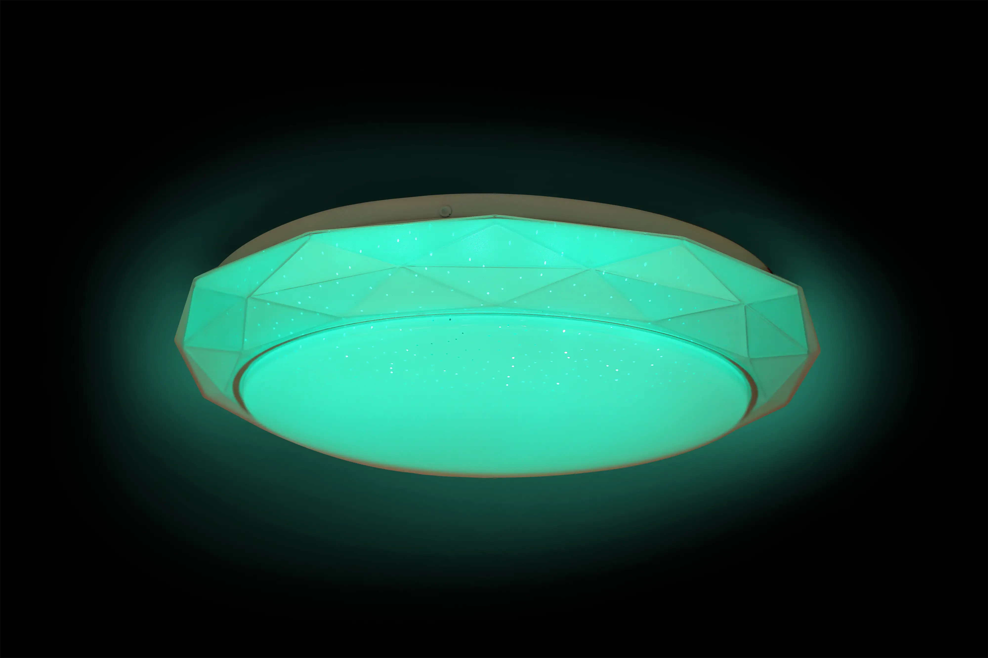 MegaLight LED Deckenleuchte Shining Bort weiß 33 cm