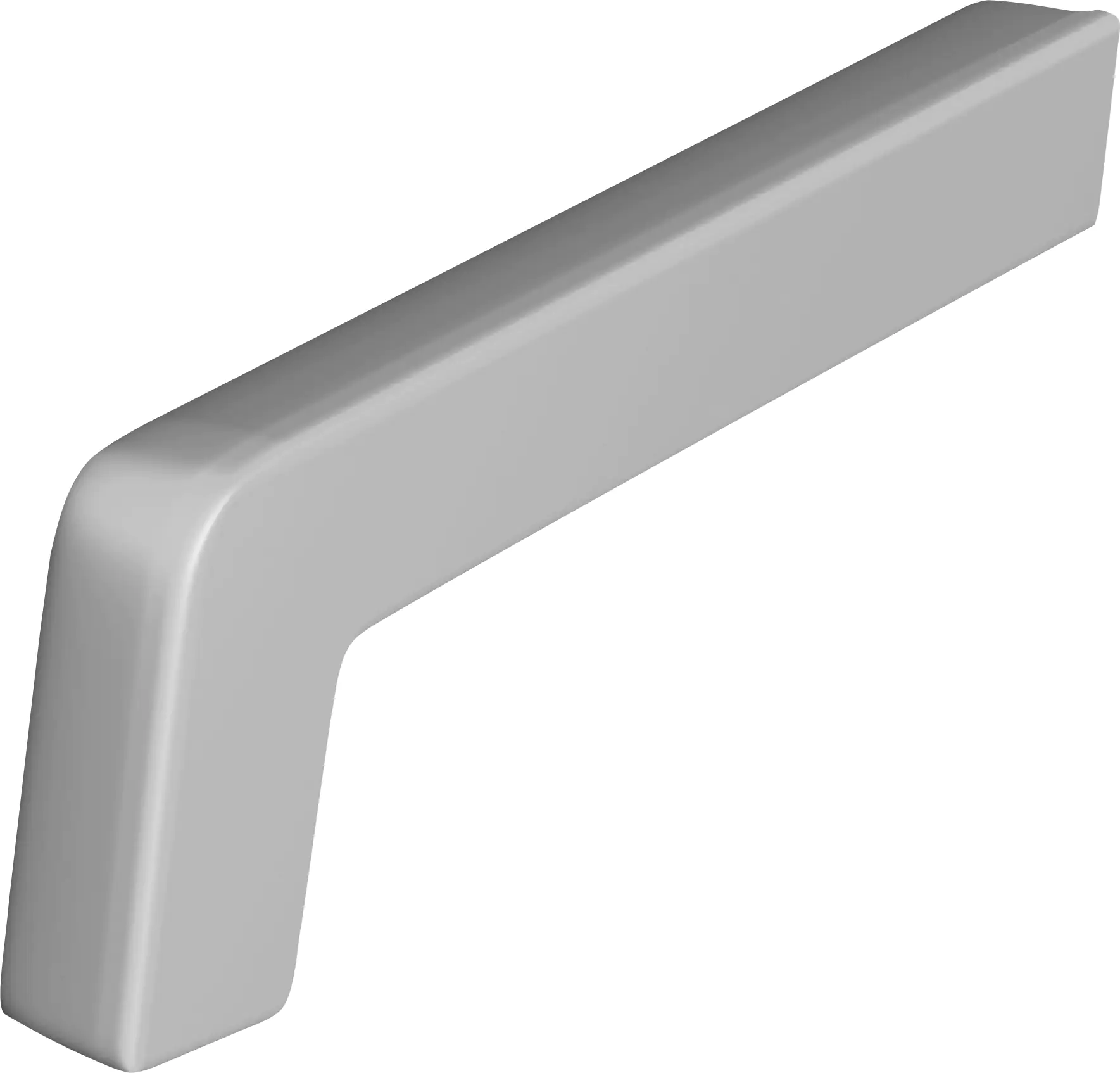 Sarei PVC Seitenteile silber 50 mm