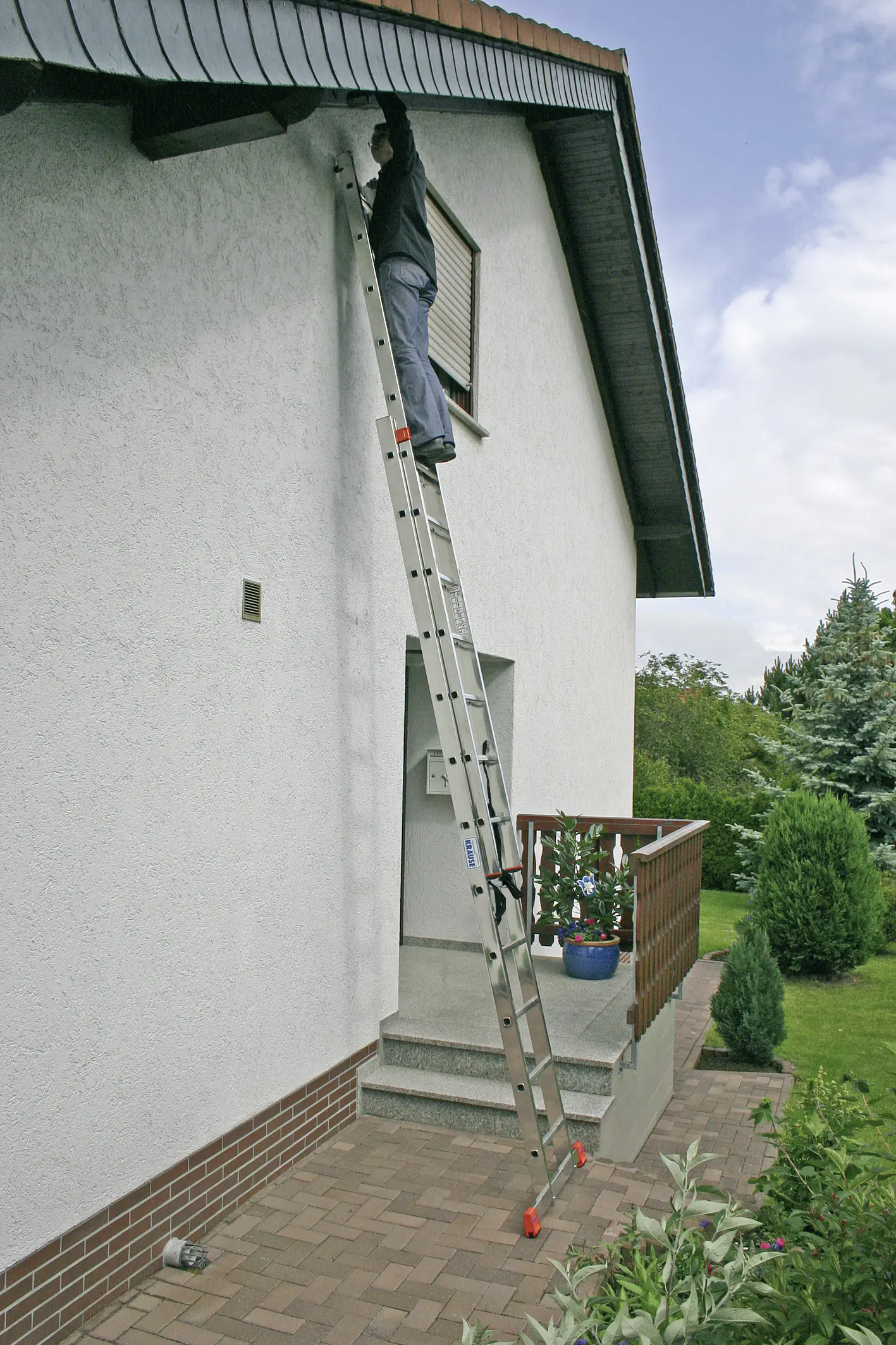 Krause Aluminium-Mehrzweckleiter MONTO Dubilo 6,85 m