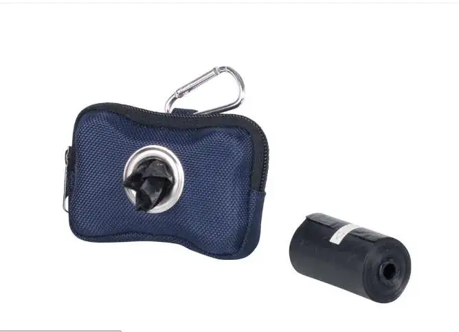 Nobby TidyUp Kotbeutelspender Hardy blau incl. 2 Rollen á 15 Beutel