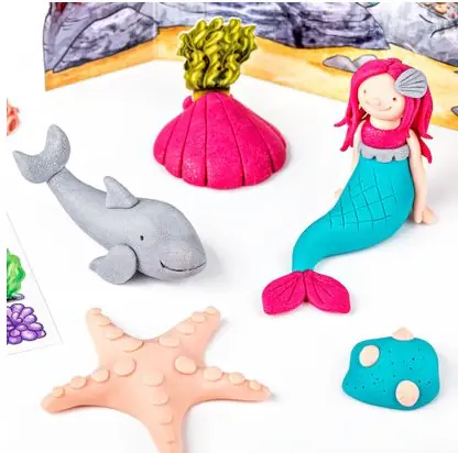 Fimo Modelliermasse kids form & play Mermaid