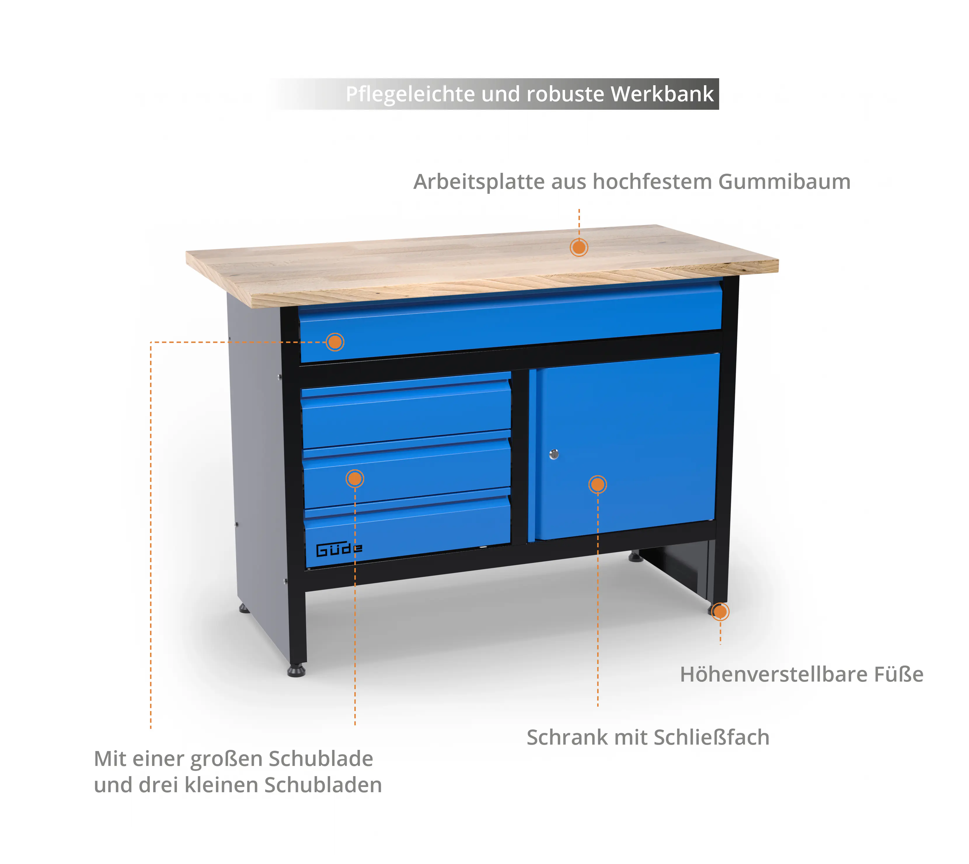 Güde Werkstattwagen GW 3/1