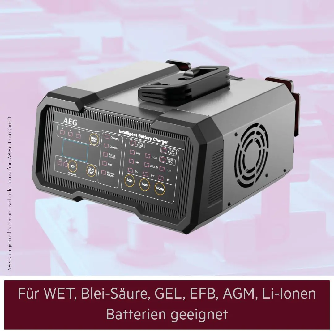 AEG Autobatterie-Ladegerät CW10 6/12 V