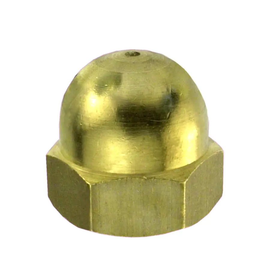Connex Hutmuttern M6 Messing - 6 Stk.