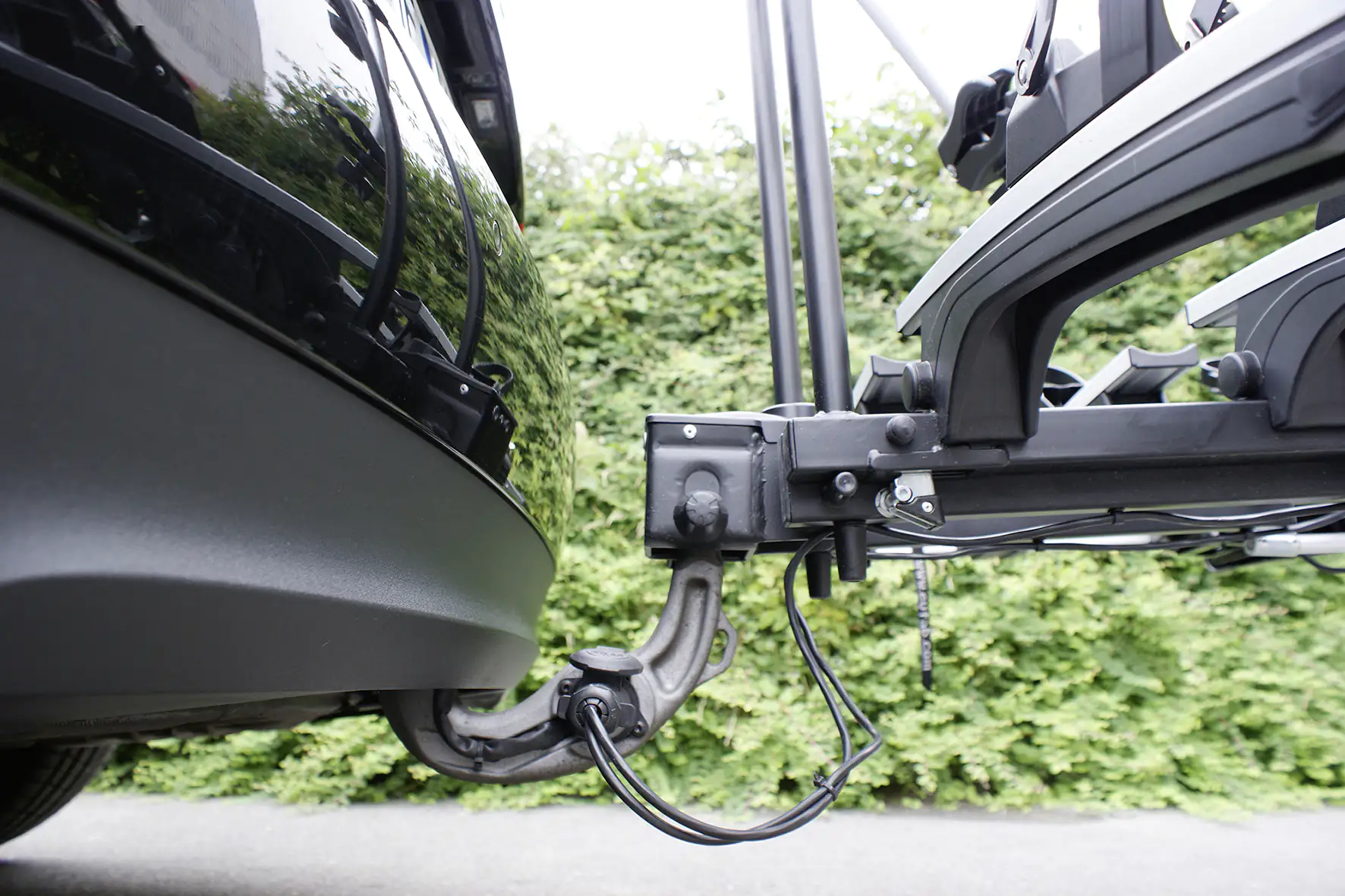EUFAB Fahrradheckträger Premium III für 3 Fahrräder abklappbar