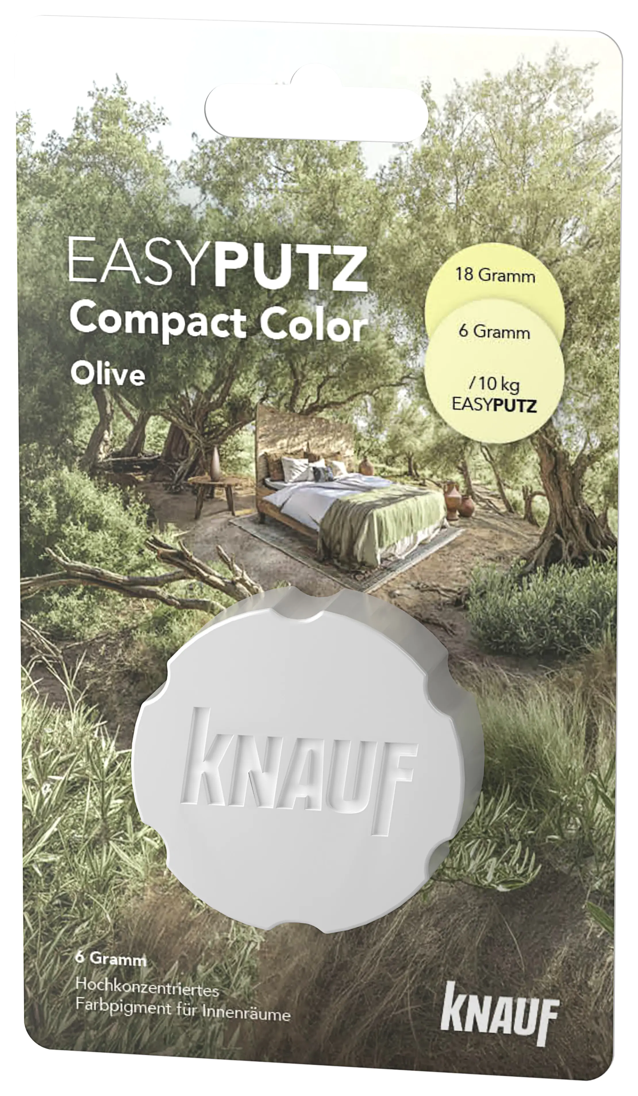 Knauf Farbpigment Compact Color oliv 6 g
