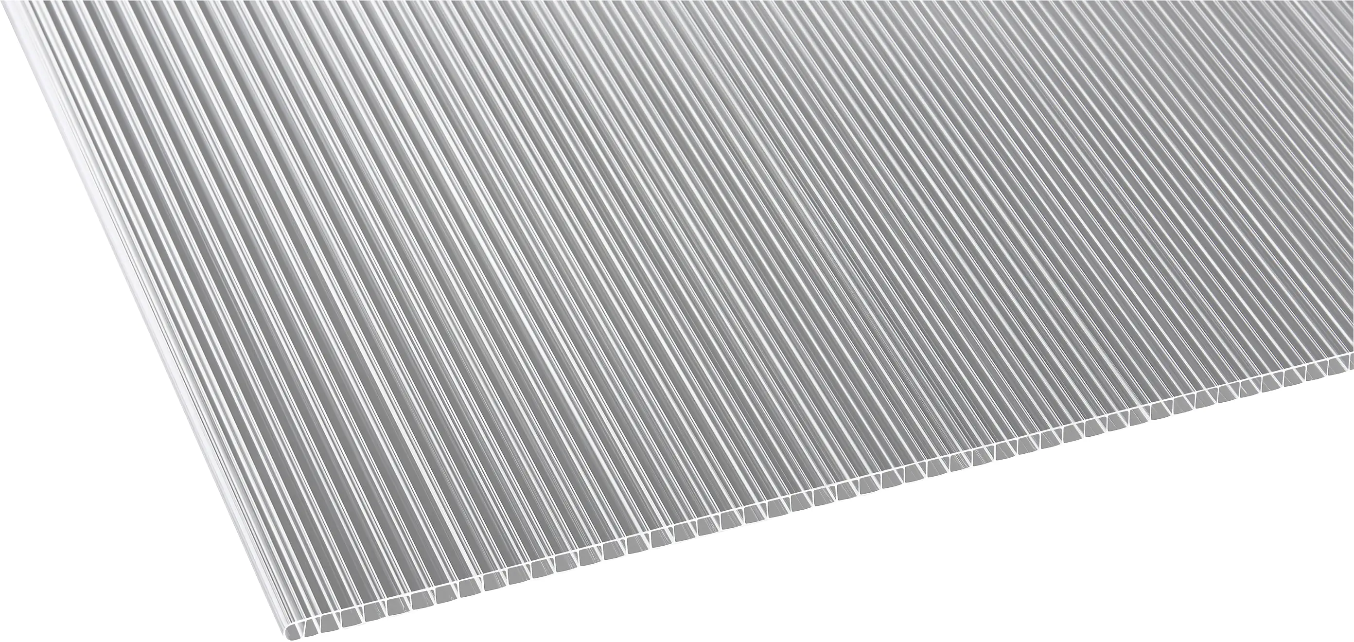 Gutta Polycarbonat-Doppelstegplatte 300 x 105 cm 10 mm klar