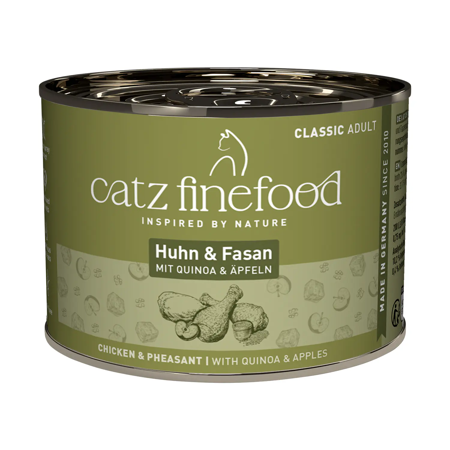 Catz Finefood Katzenfutter Classic No. 15 Huhn & Fasan 200 g