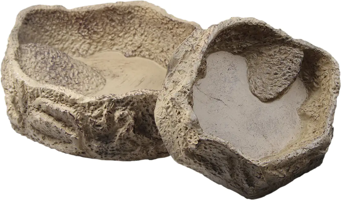 JBL ReptilBar SAND Futter-, Trink- & Badenapf für Terrarien sandfarben