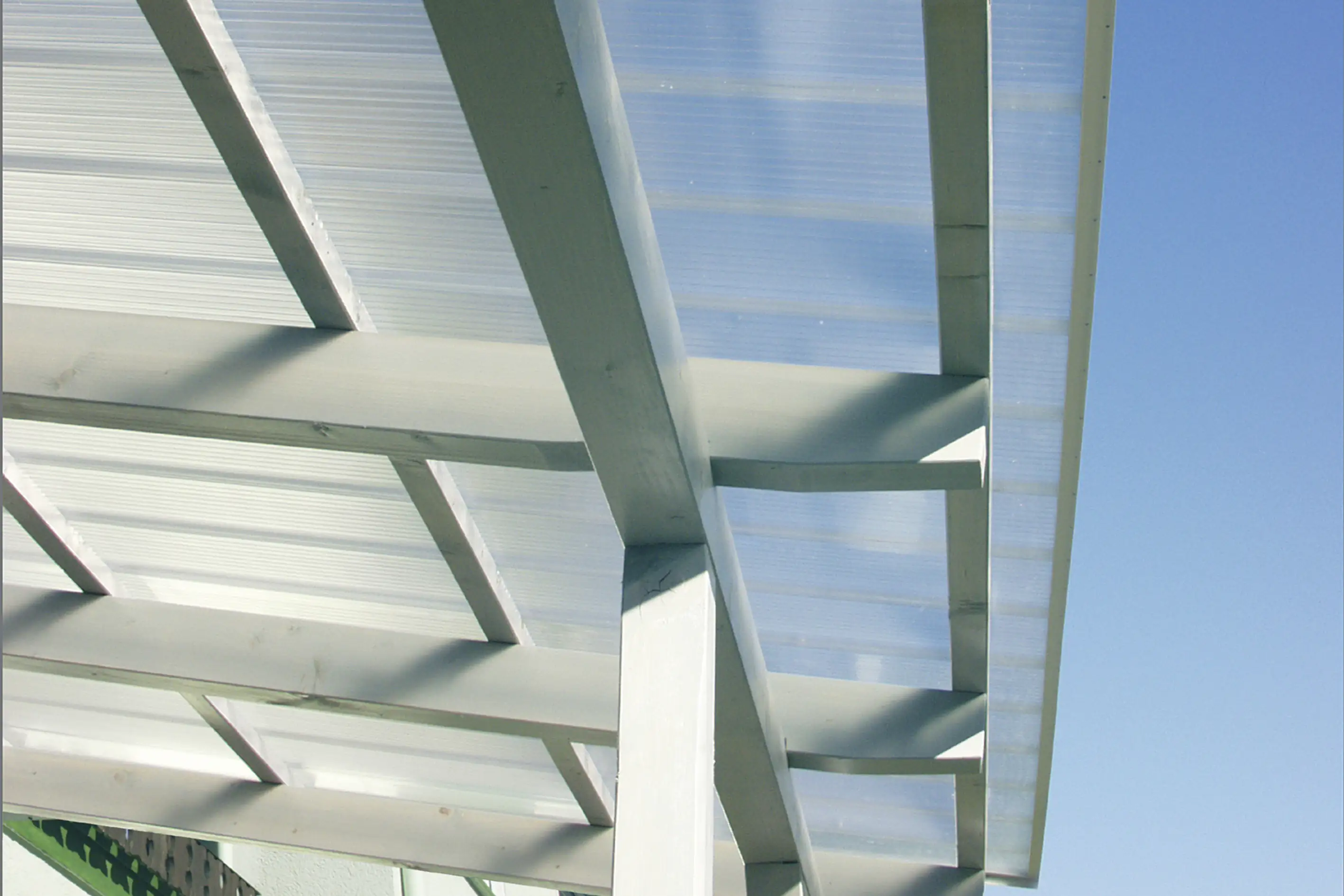 Gutta Polycarbonat-Hohlkammerpaneel Easy Click Plus 200 x 20 cm 16 mm klar
