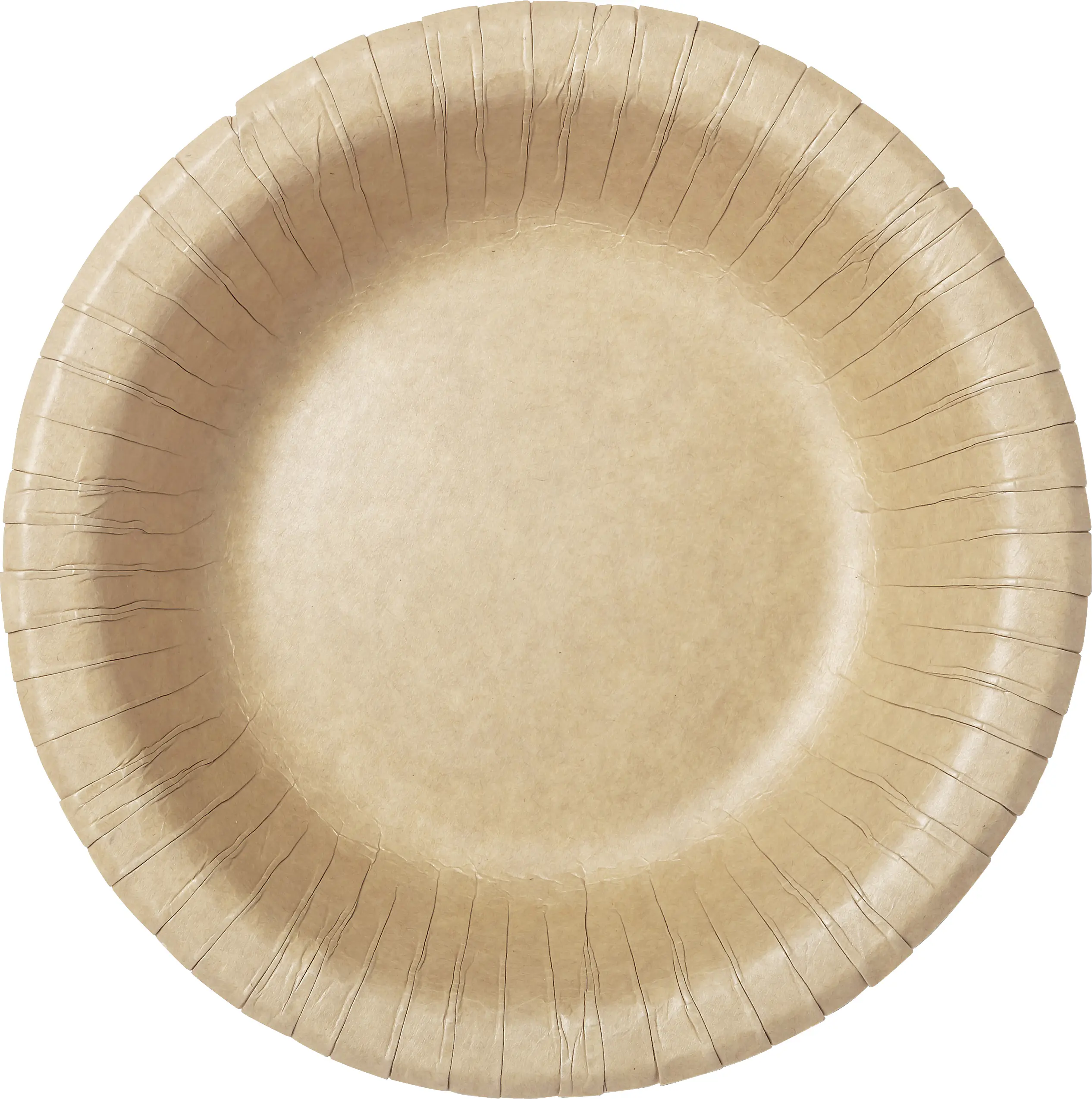 Duni Pappteller tief braun Ø 19 cm - 20 Stück