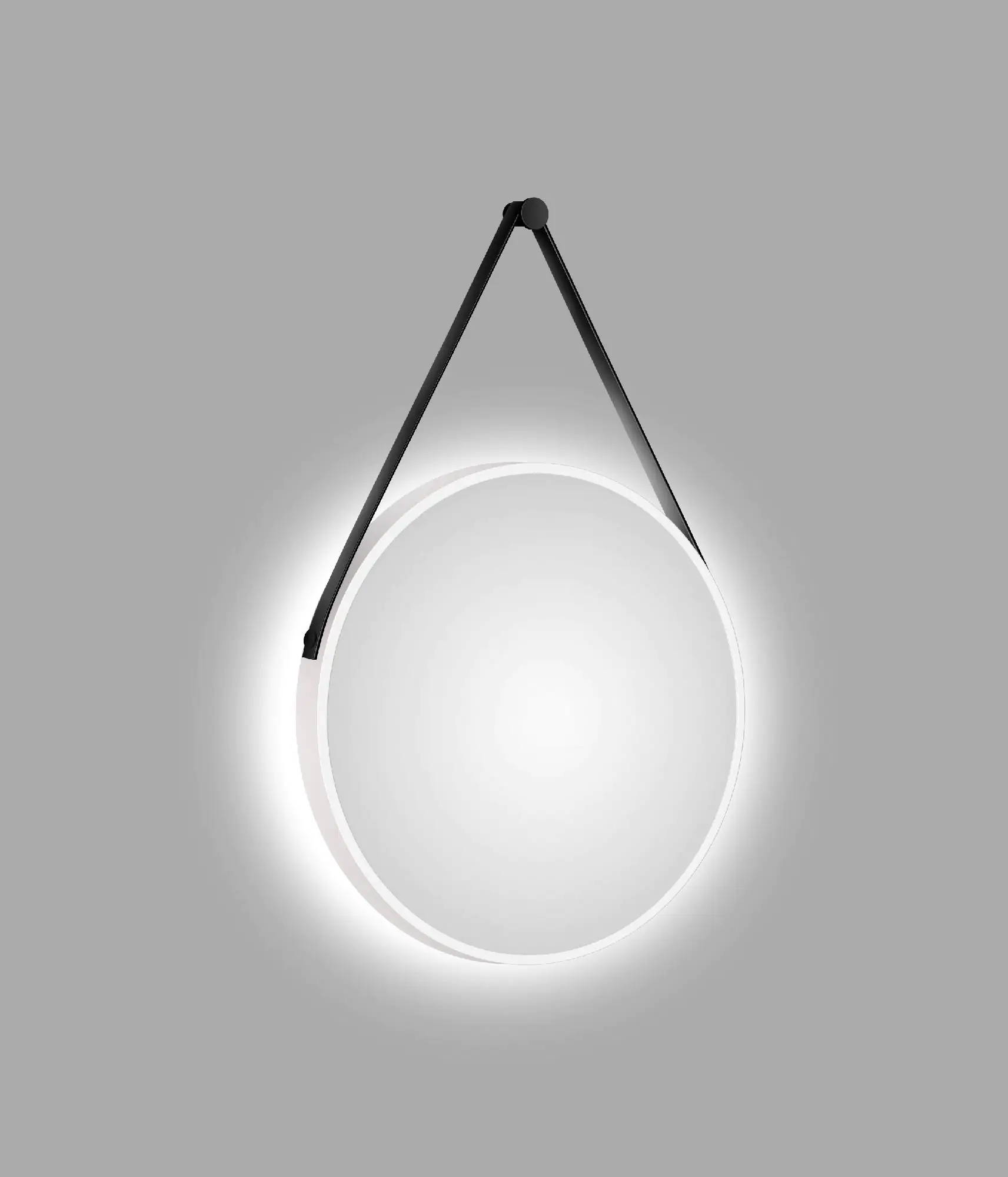 DSK LED Lichtspiegel Silver Barbier Ø50 cm, weiß