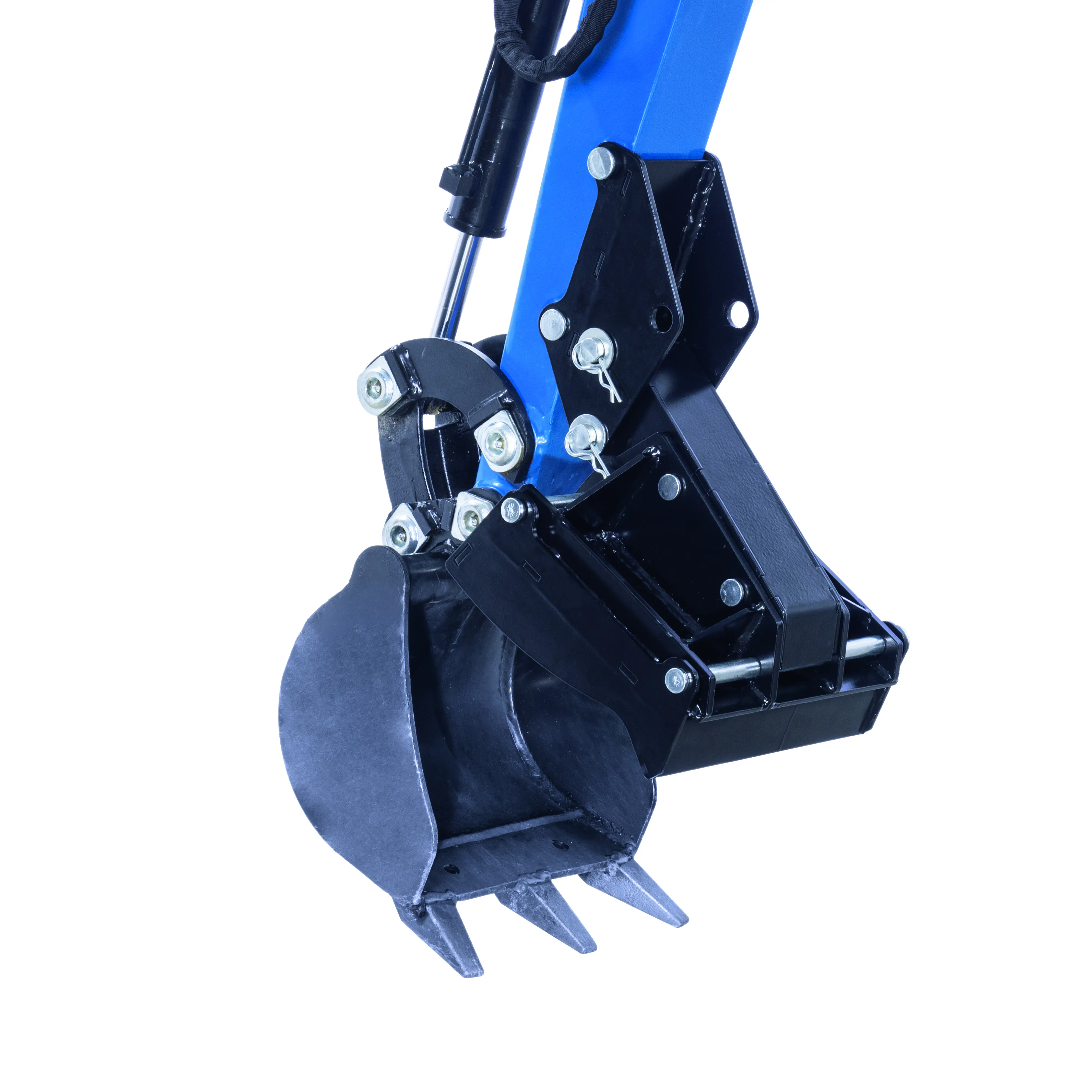 Scheppach Mini-Bagger EXC815 XXL Set inkl. Zubehör 69 cm Spurbreite