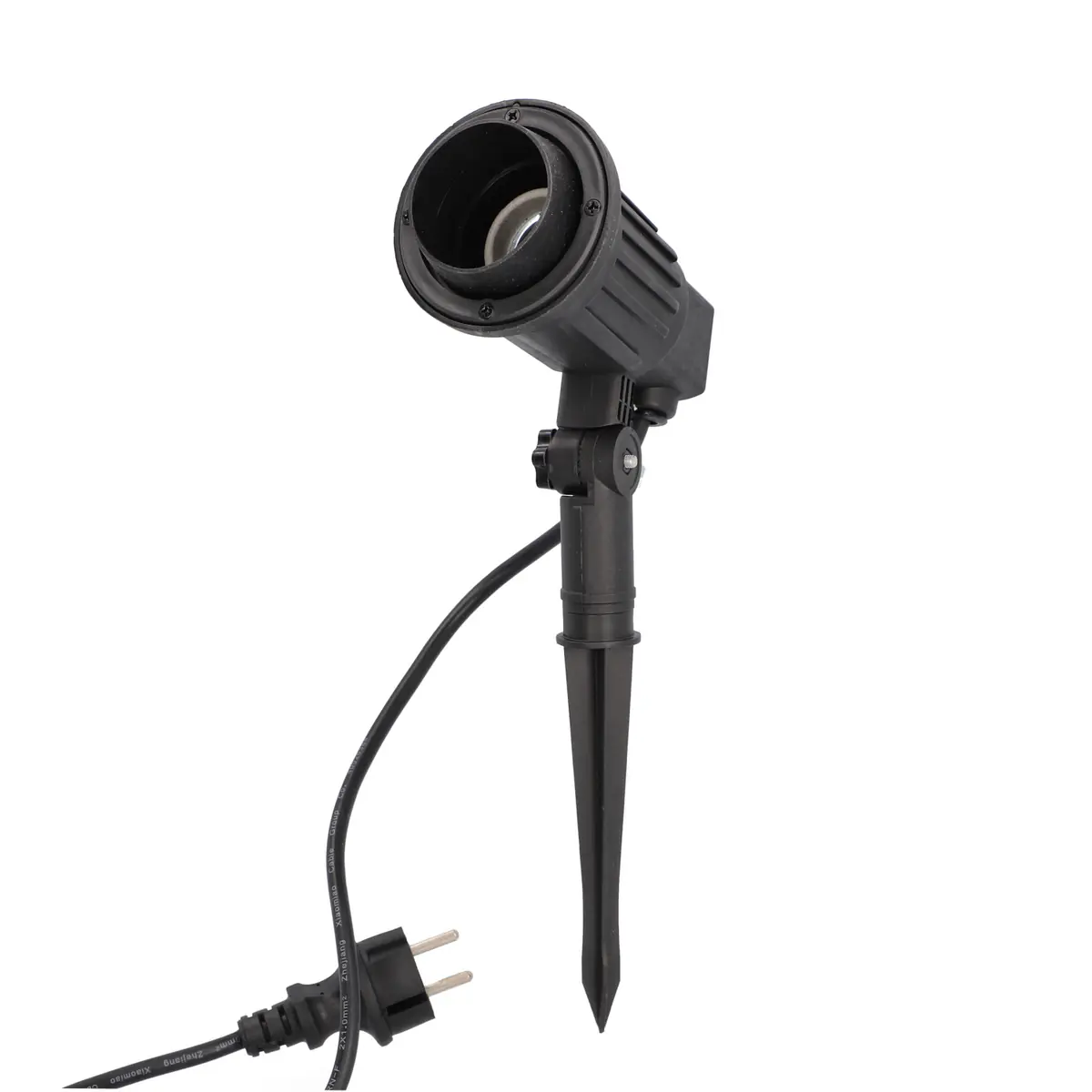 Unitec LED-Wegeleuchte mit Erdspieß 1,5 m schwarz