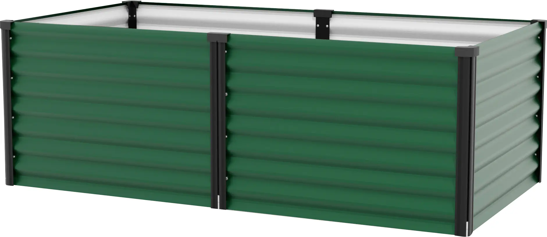 Vitavia Hochbeet Meta 96 x 188 x 63 cm seegras/schwarz