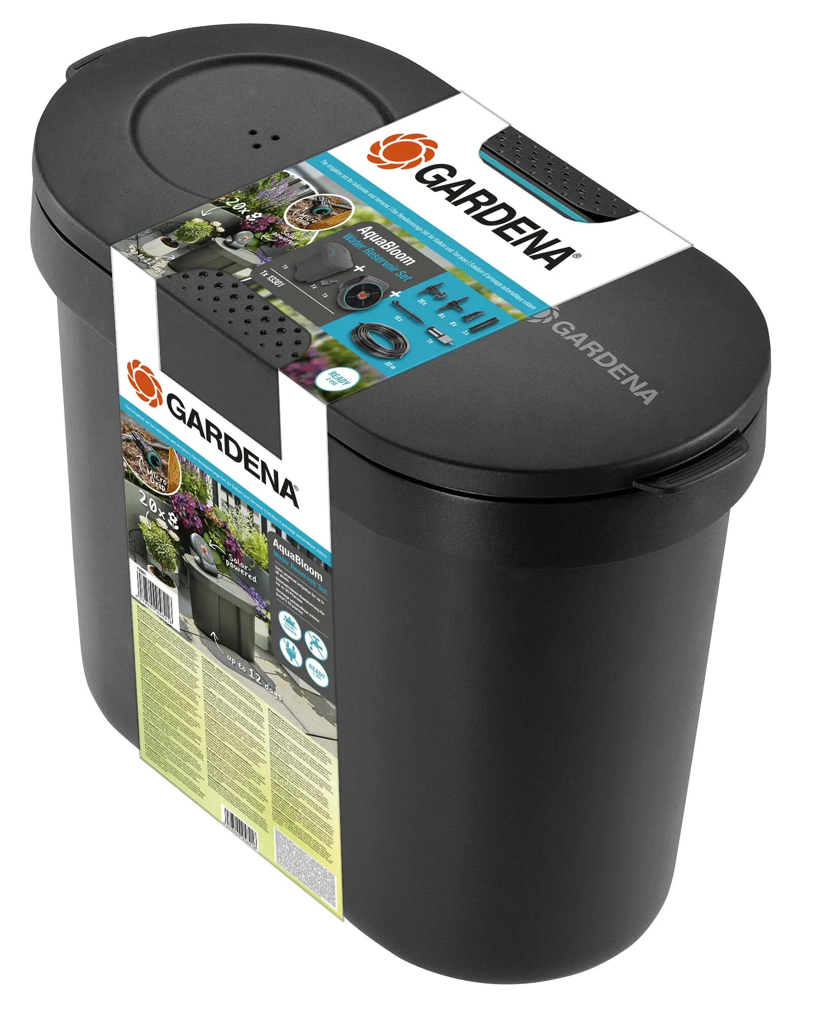 Gardena AquaBloom Set inkl. Wasserbehälter