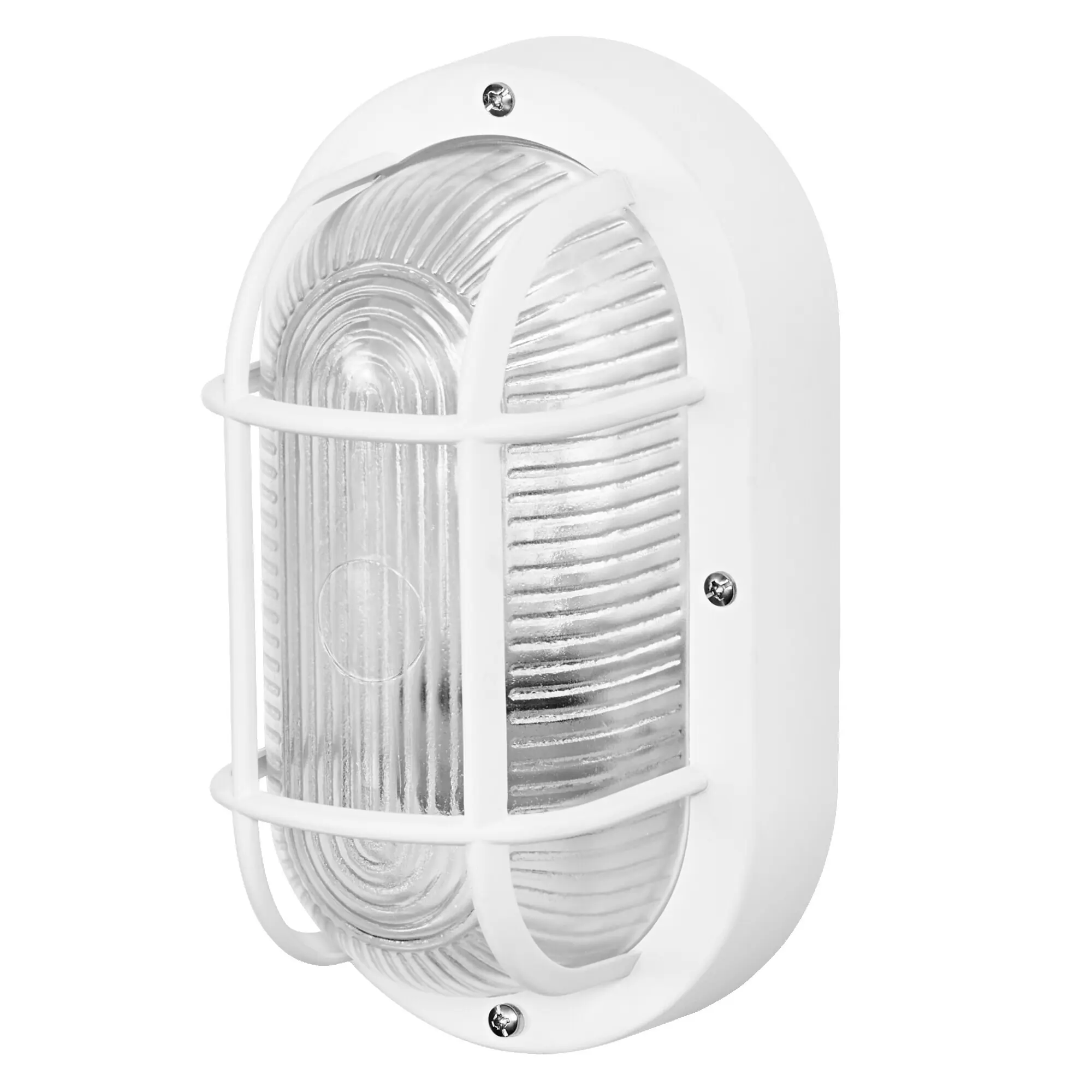 Osram LED Wandleuchte Bulkhead Essential Oval E27 weiß