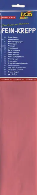 Glorex Krepp-Papier 32 g/m² rosa