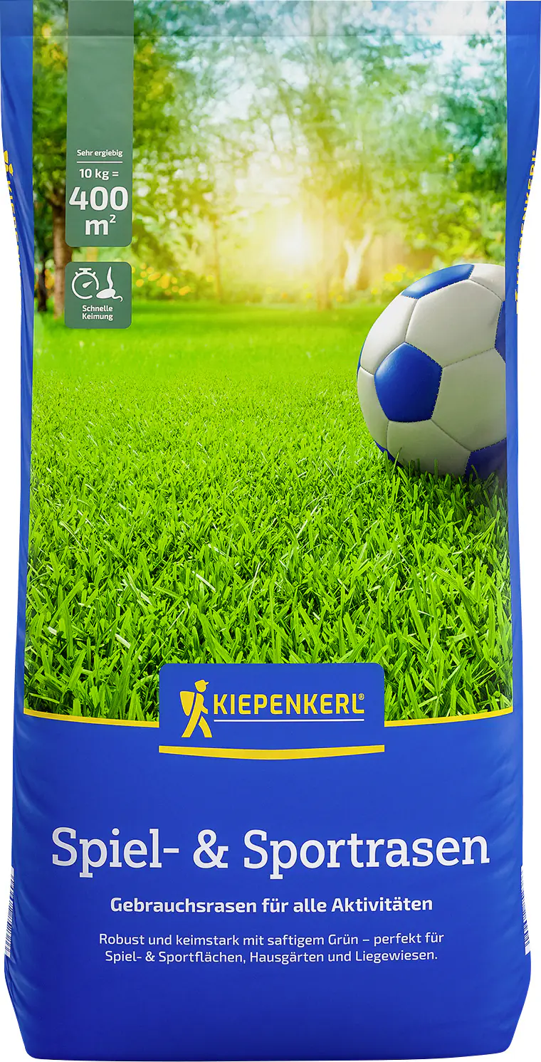 Kiepenkerl Saatgut Spiel- und Sportrasen 10 kg für ca. 400 m²