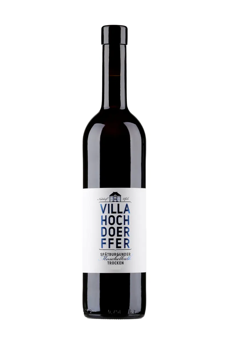 Villa Hochdörffer Rotwein Spätburgunder Muschelkalk halbtrocken 0,75l