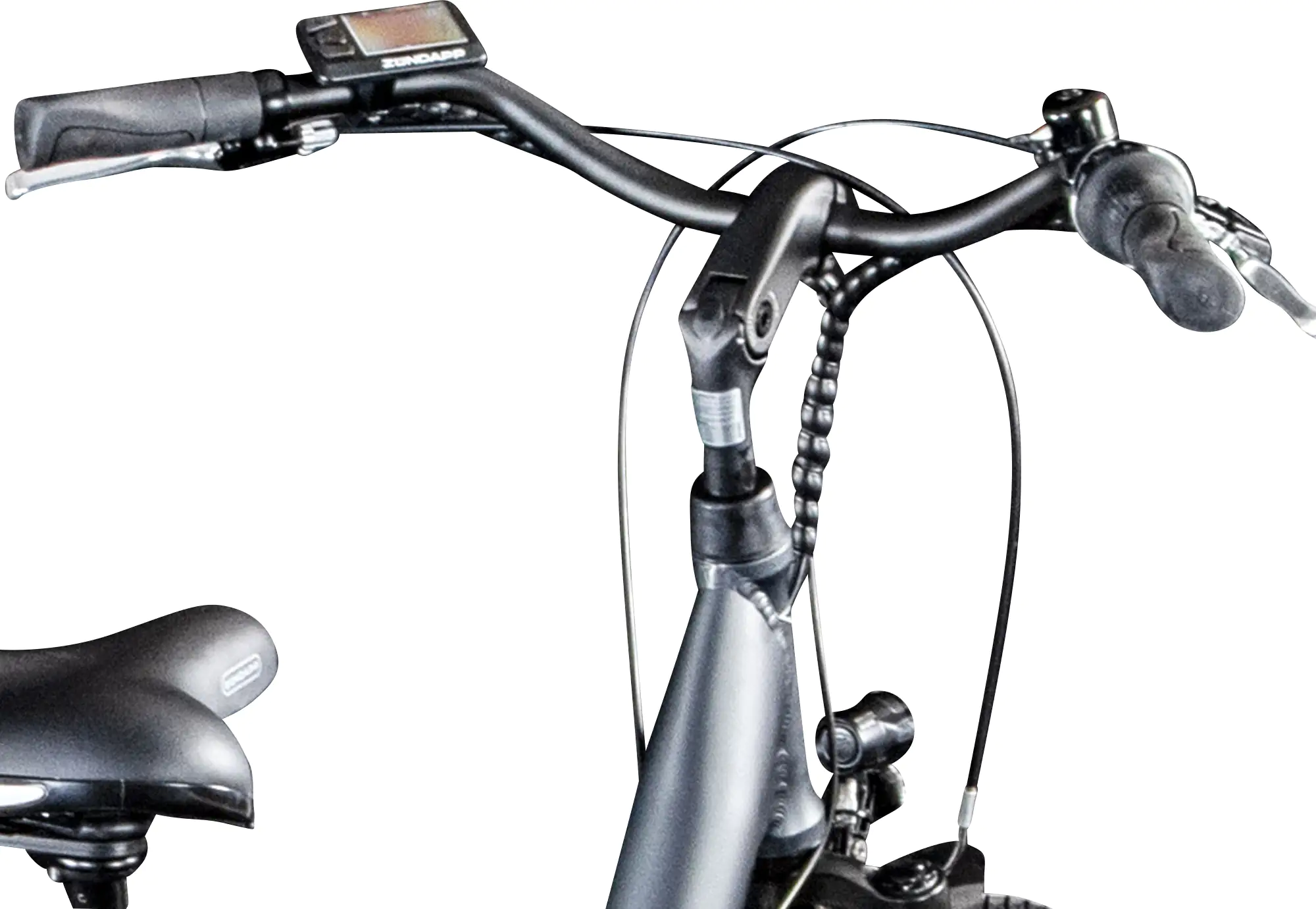 Zündapp E-Bike City Green 3.7 26 Zoll 7-Gang 536 Wh grau
