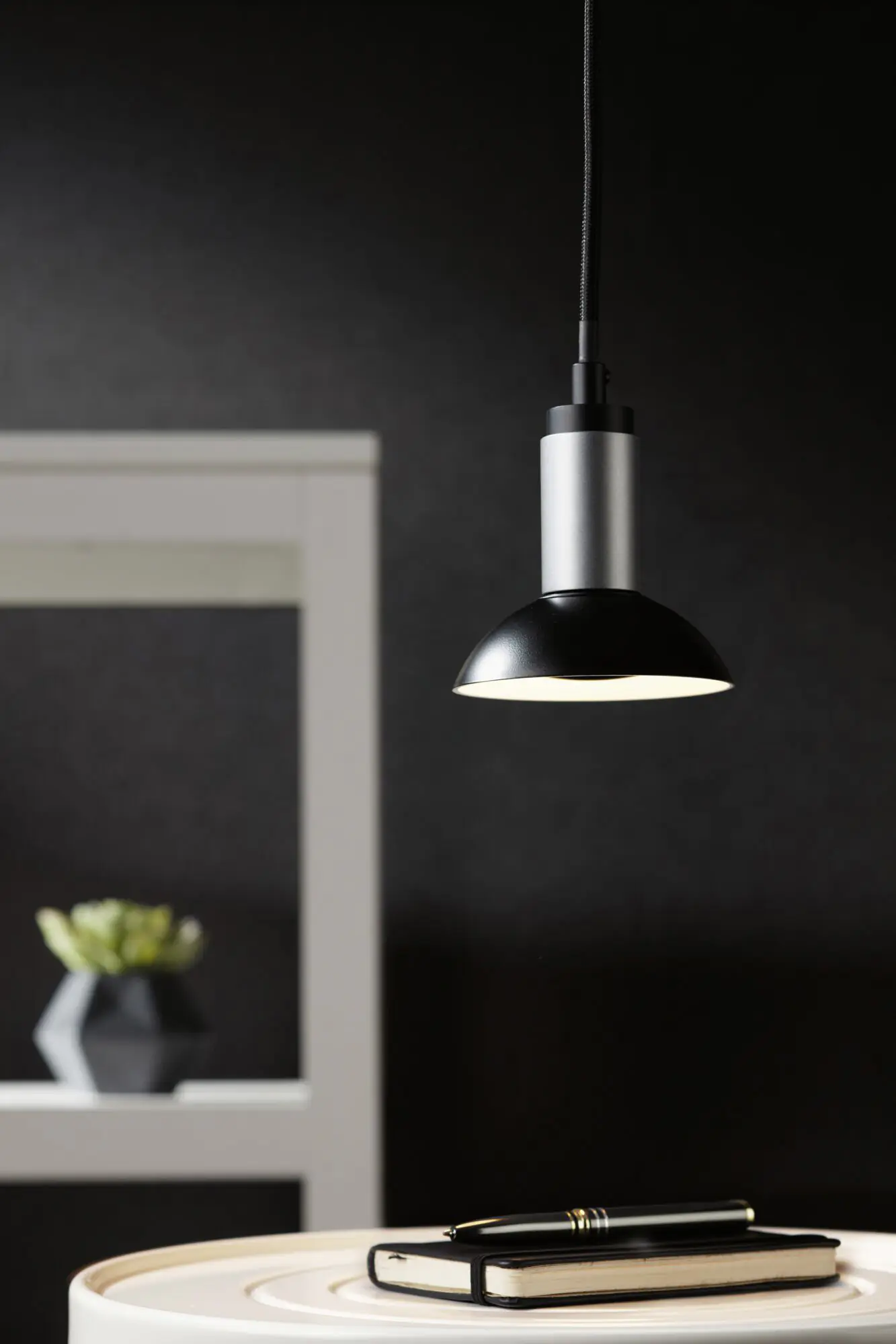 Paulmann LED Leuchtmittel Deko Reflektor GU10 4,9 W schwarz weiß dimmbar