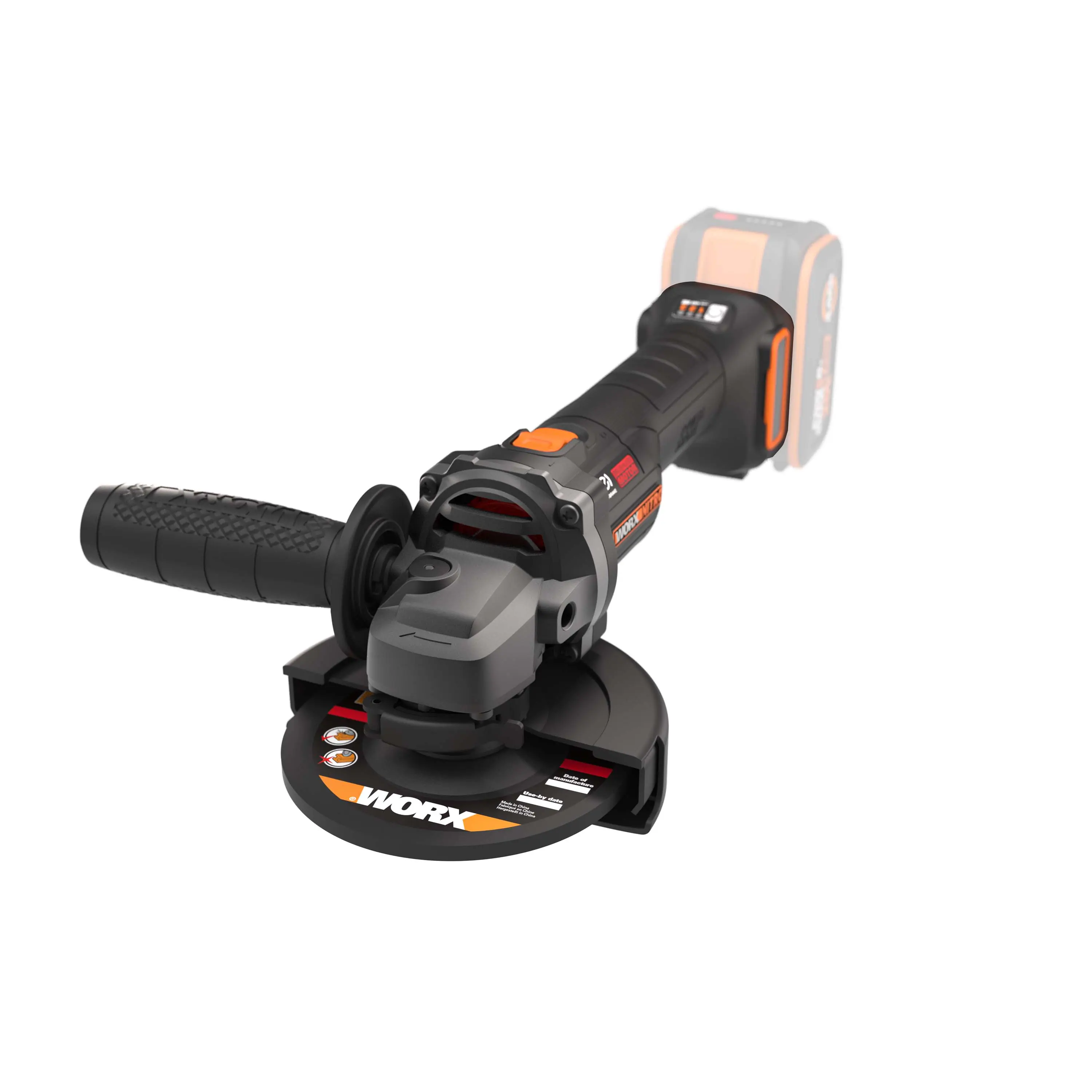 Worx Nitro Akku-Winkelschleifer WX814.9 20 V Solo