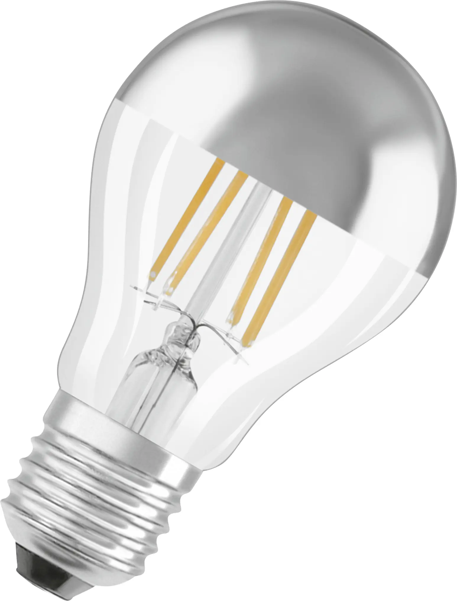 Osram LED Spiegelkopflampe Mirror Classic A 27 6,5W warmweiß, klar