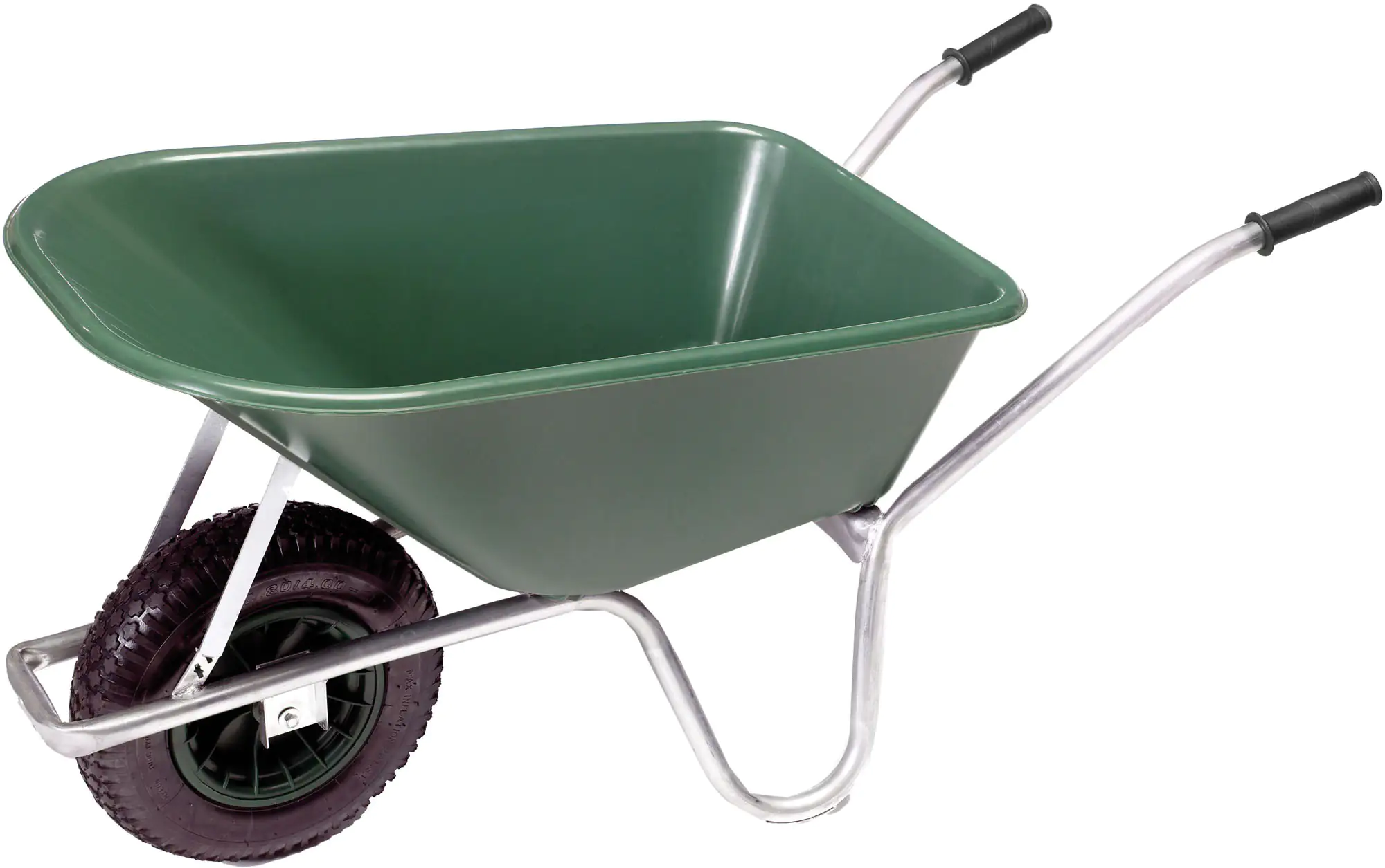 pro-bau-tec Gartenschubkarre 100 l Tragkraft 120 kg