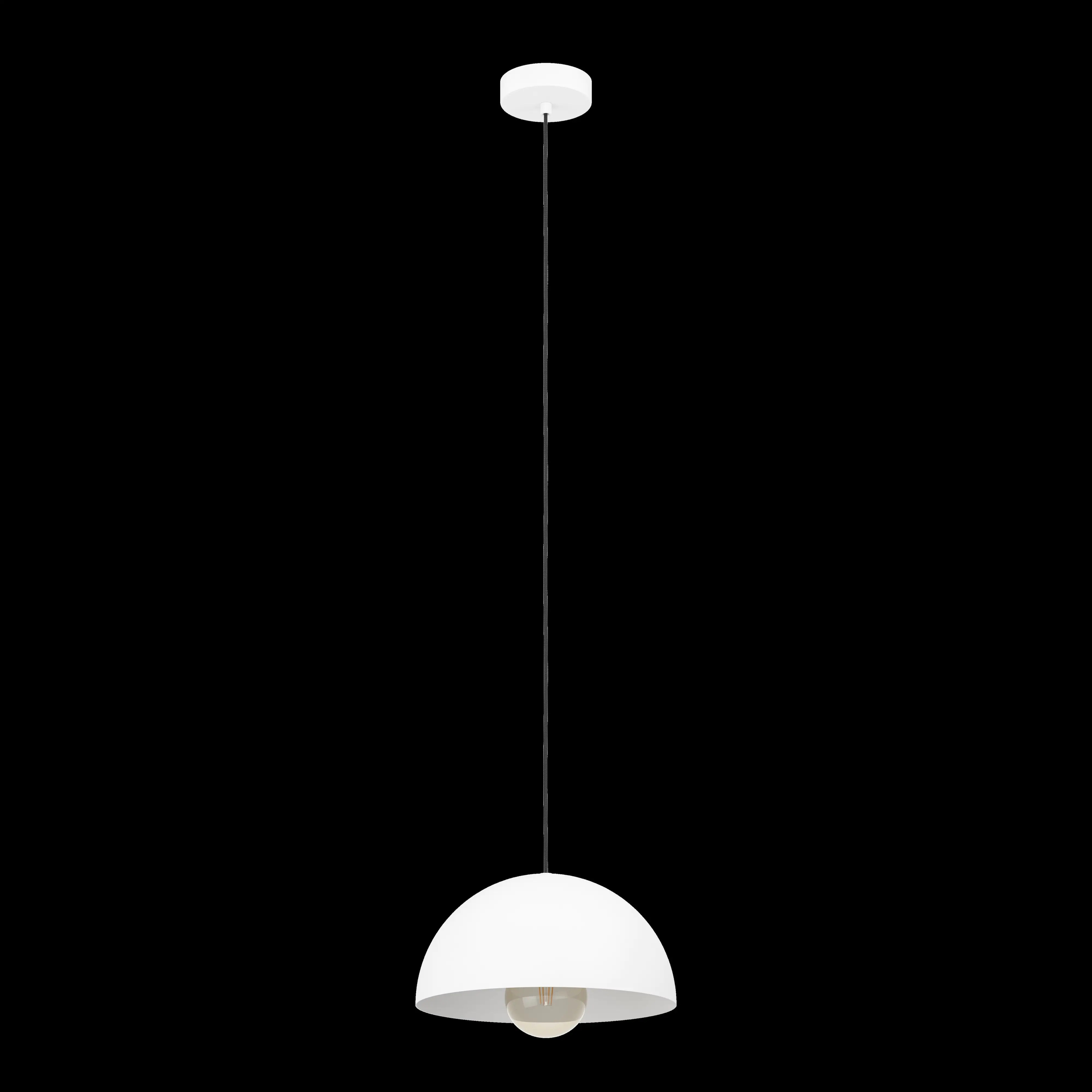 Eglo LED Hängeleuchte Gaetano, Stahl, weiß