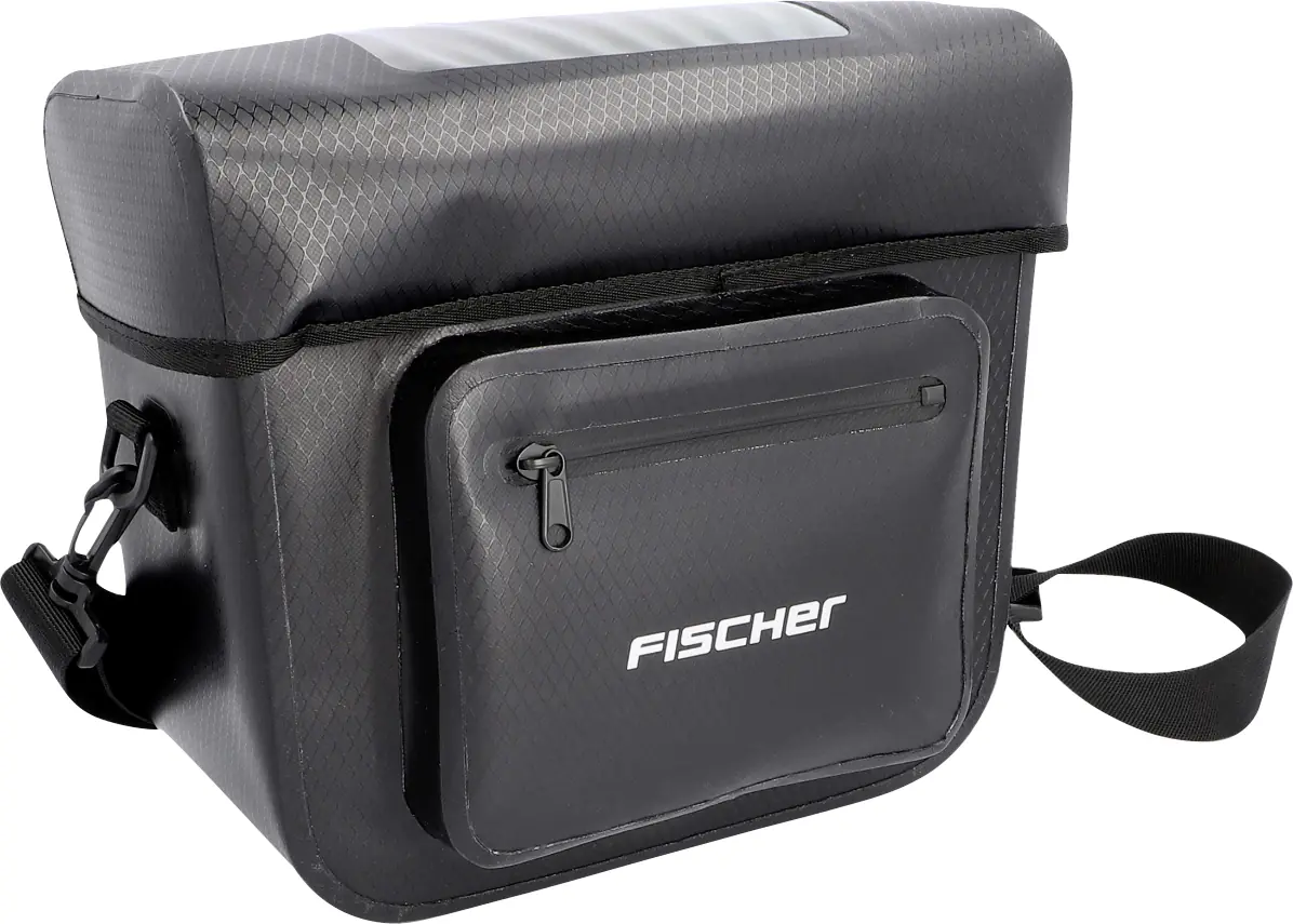 Fischer Lenkertasche PLUS Terra schwarz