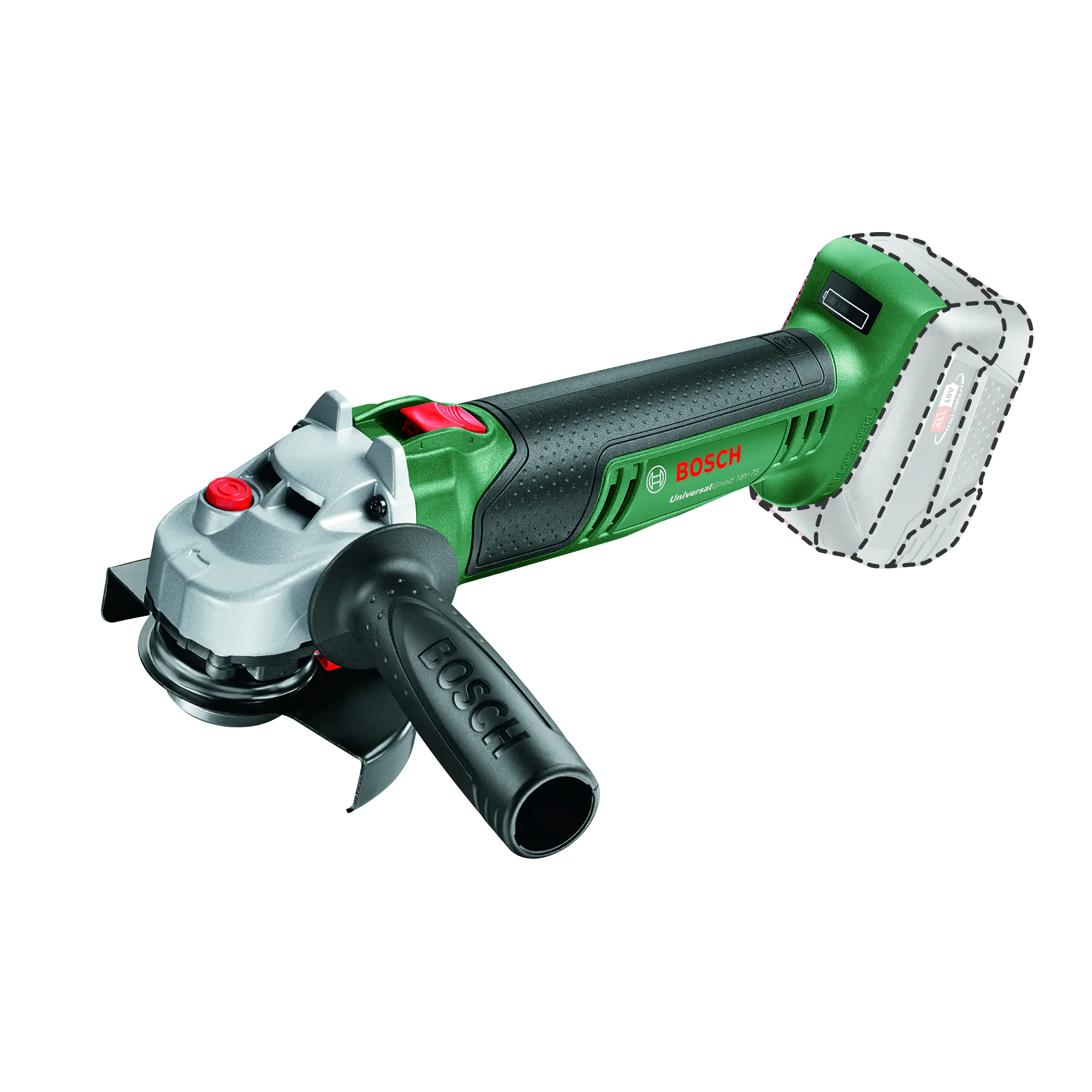 Bosch Akku-Winkelschleifer UniversalGrind 18V-75 Solo
