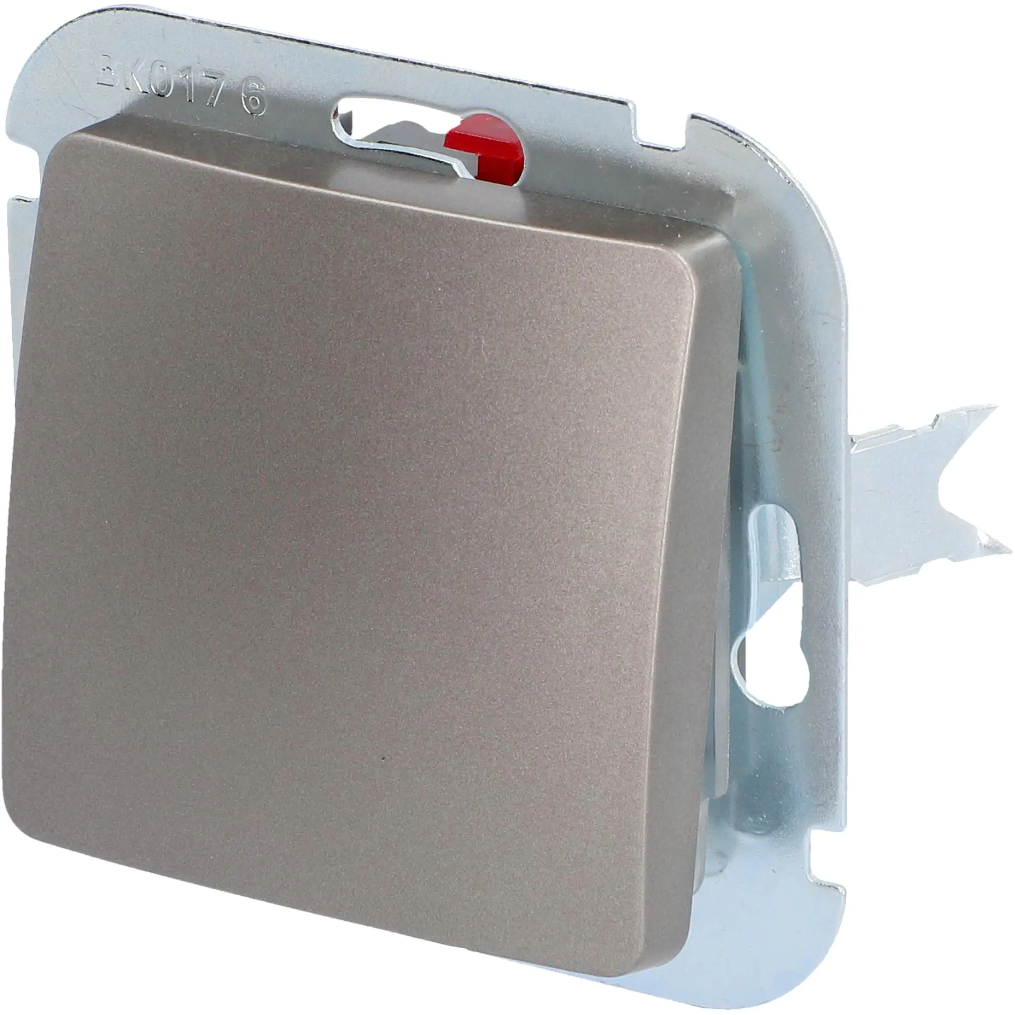 Unitec Taster Monaco mit Wippe platin