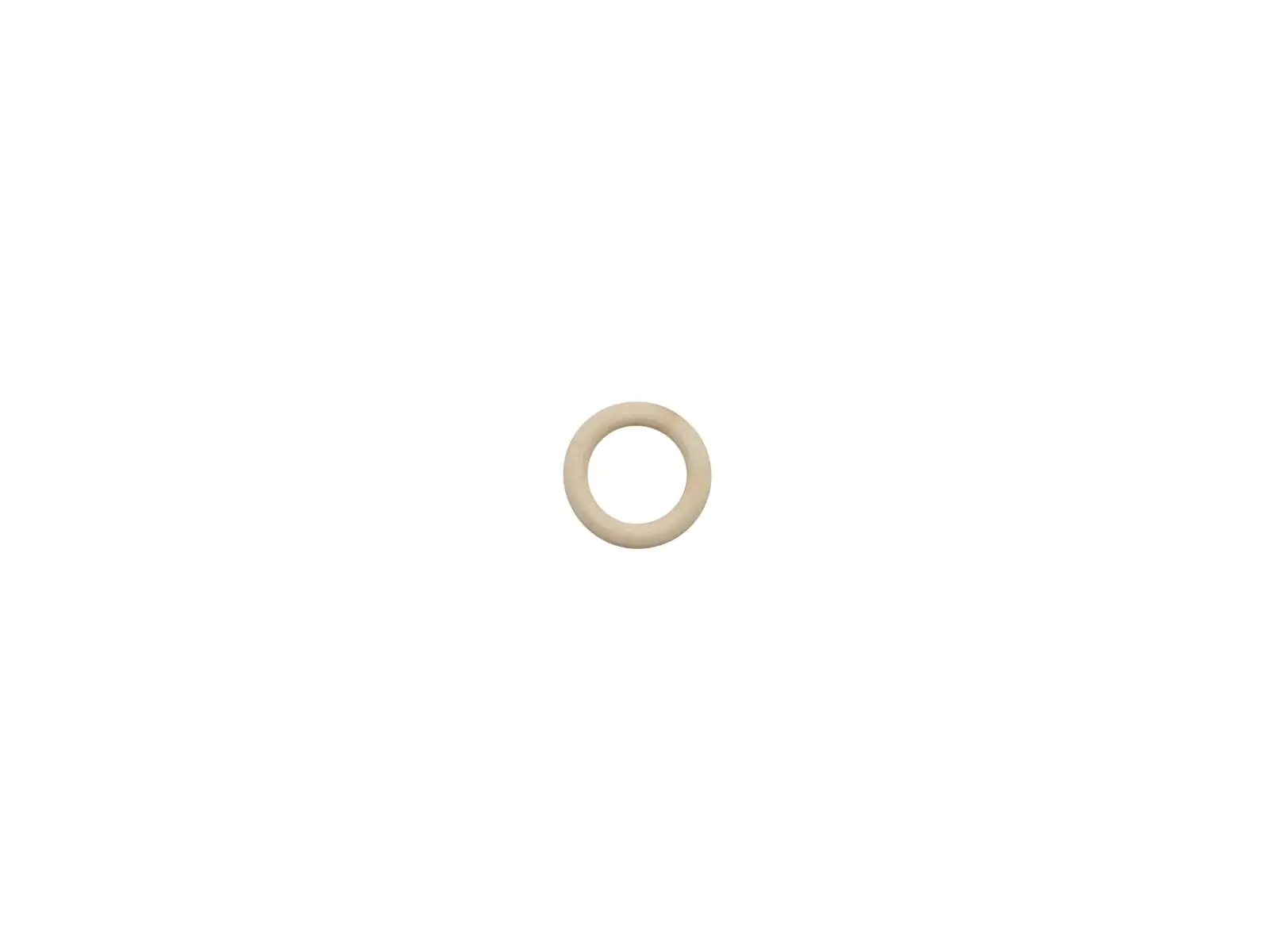 Glorex Holzring,30x6mm 8 Stück Farbe: natur