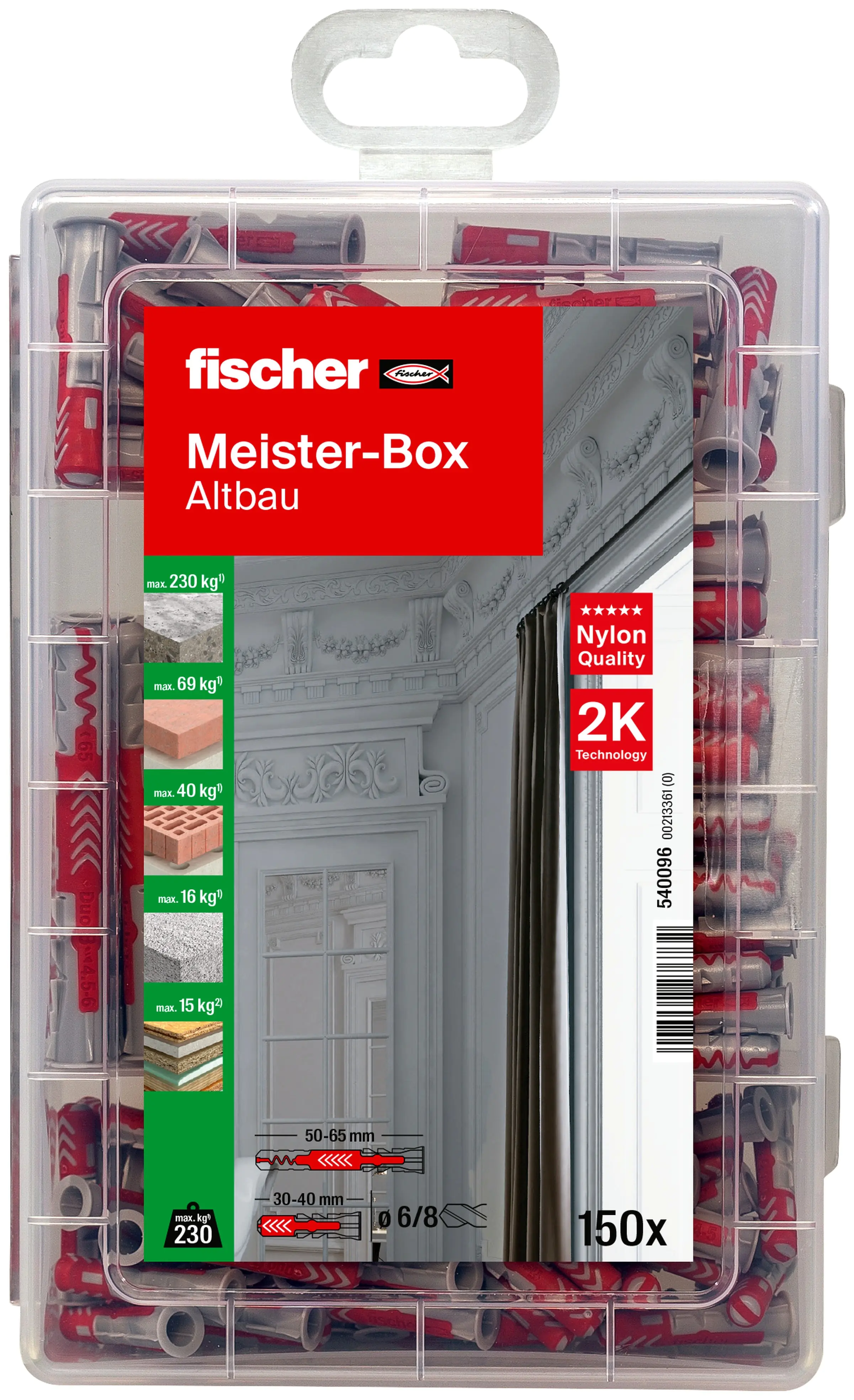 Fischer Meister-Box DuoPower - 150 Stück