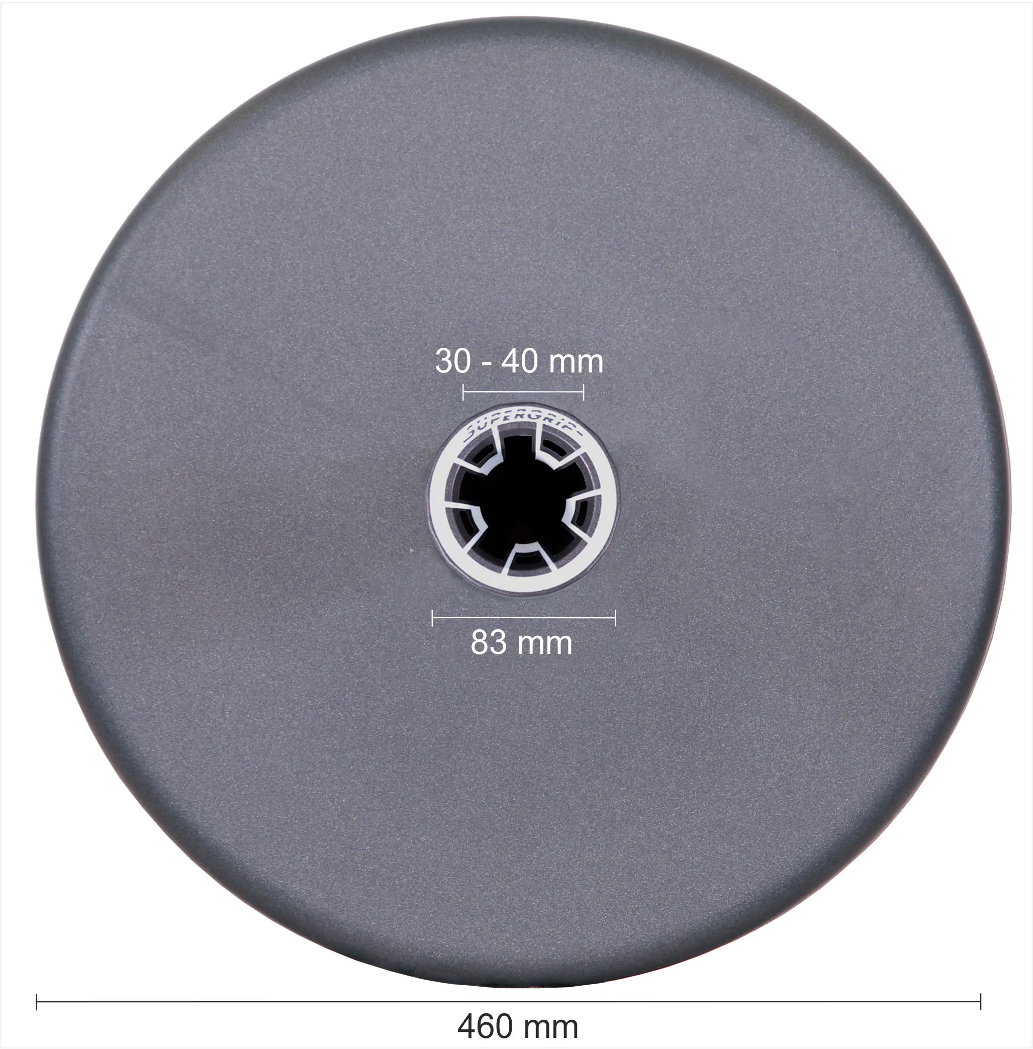 Schneider Betonständer anthrazit, ca. 30 kg