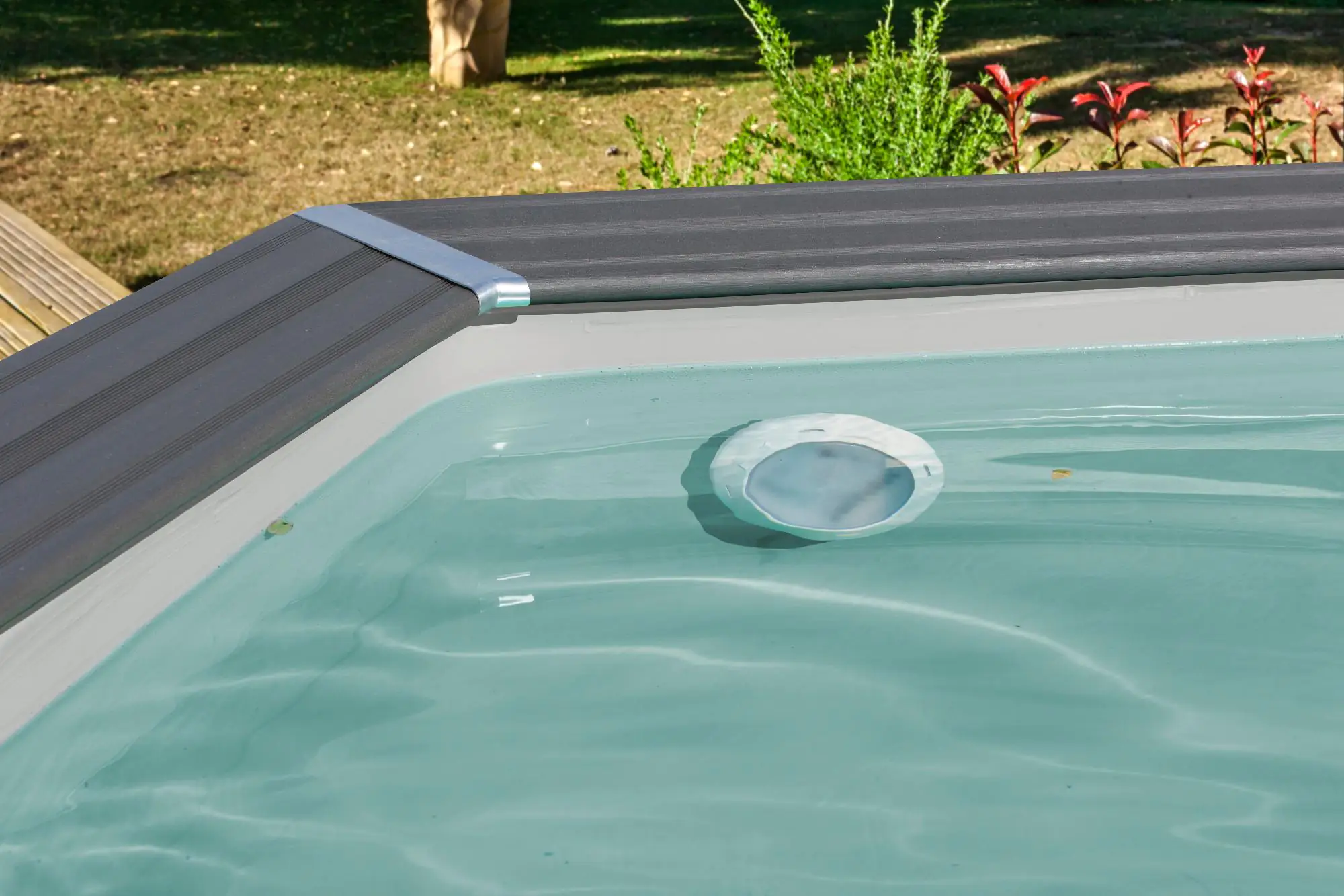 Gre Composite Pool oval grau 524 x 386 x 124 cm