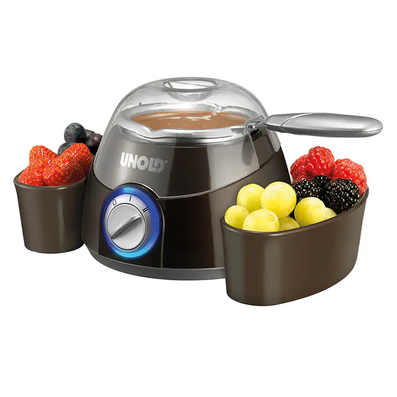 Unold Chocolatier 48667 Schokofondue 250 ml mit Zubehör