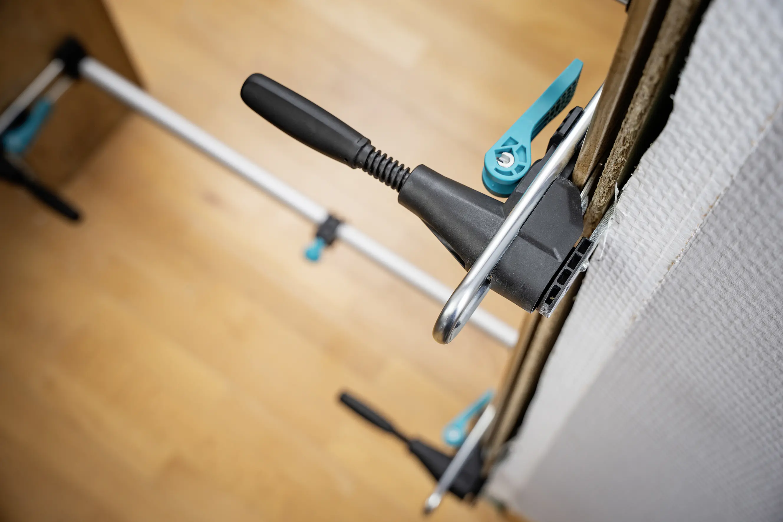 Wolfcraft Türfuttermontage-Set Pro 60 - 100 cm 8-teilig