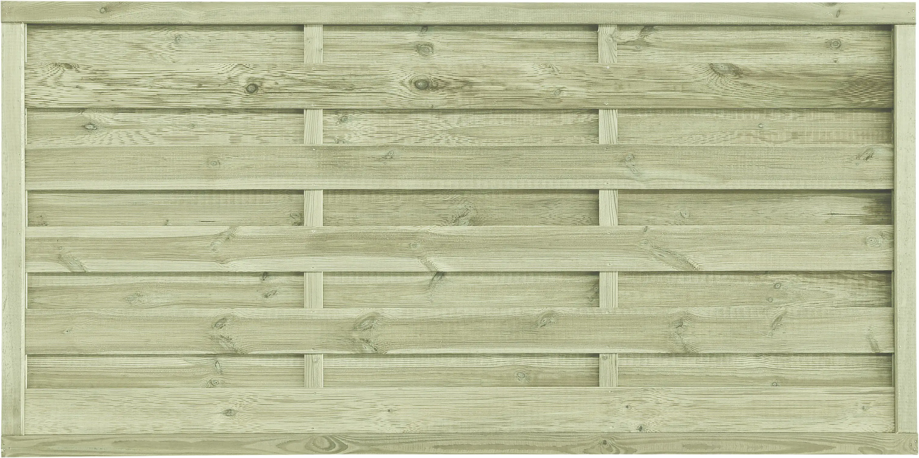 Sichtschutzzaun Rügen 180 x 90 cm, gerade, kesseldruckimprägniert