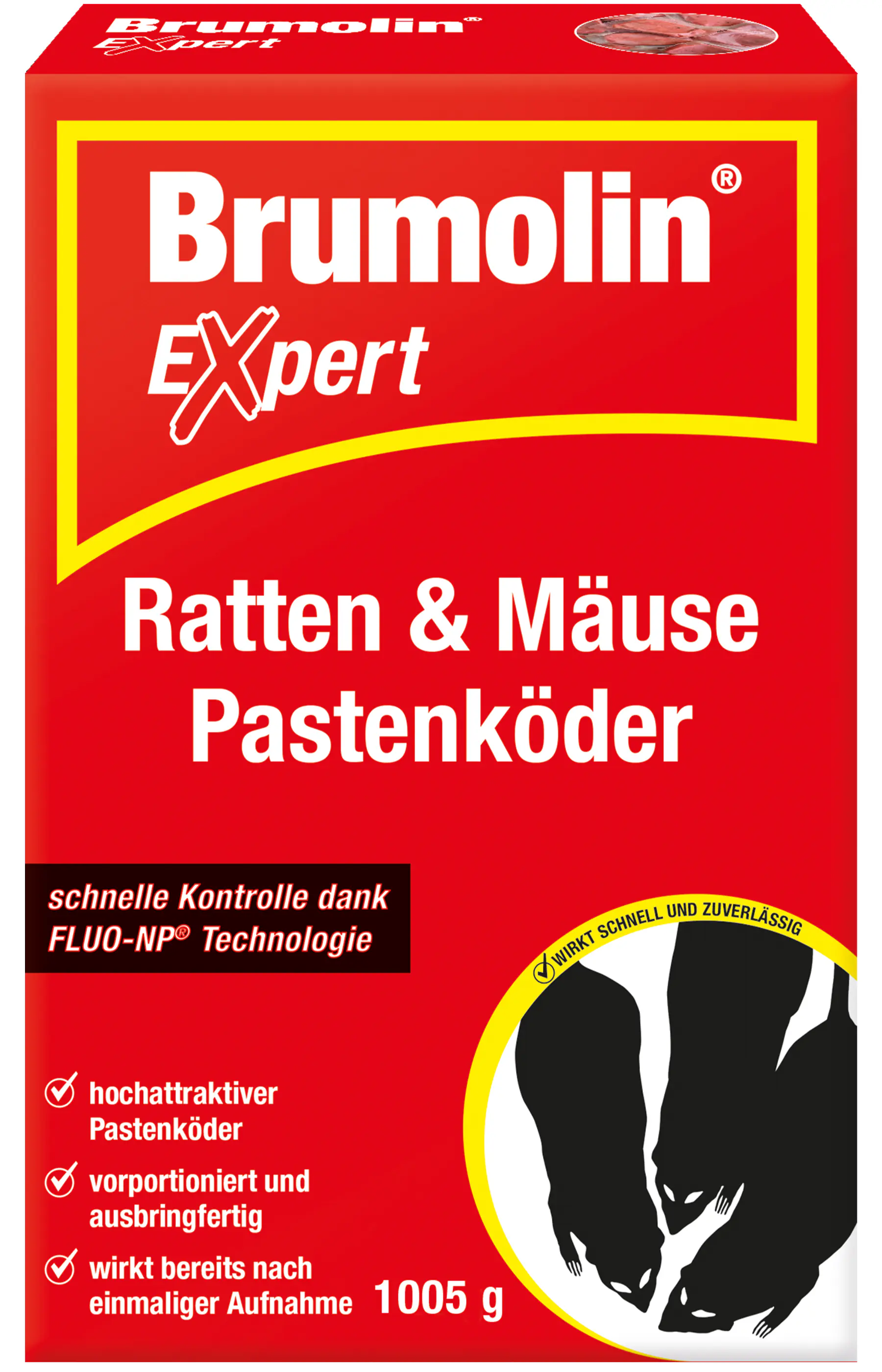 Brumolin Expert Ratten & Mäuse Pastenköder 1005 g