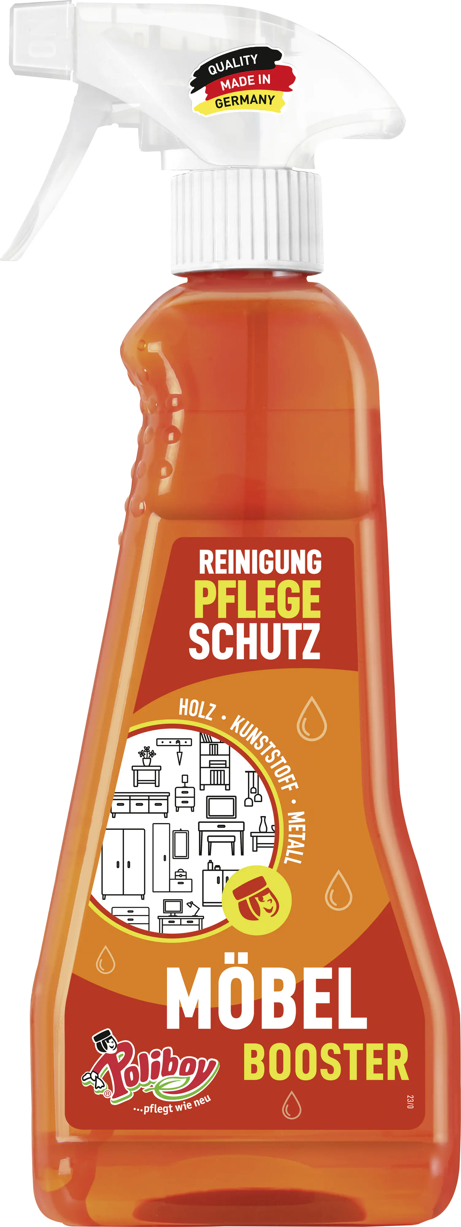 Poliboy Möbelreiniger und Pflege Booster 375 ml