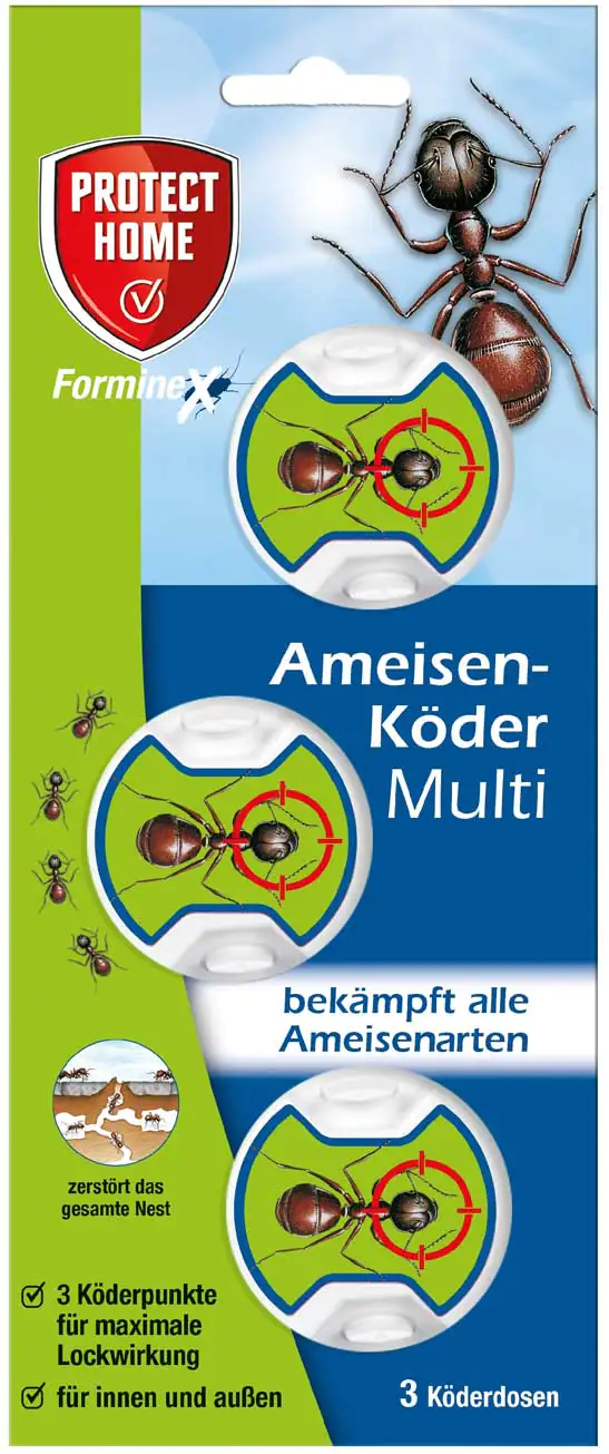 Protect Home FormineX Ameisenköderdose Multi 3 Stück