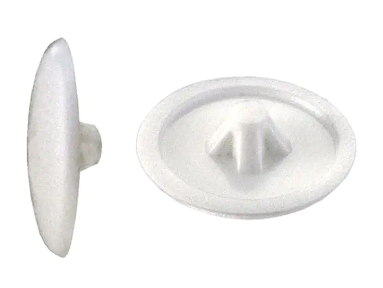Connex Abdeckkappen Ø 12 mm für PZ 2 Schrauben weiß - 50 Stk.