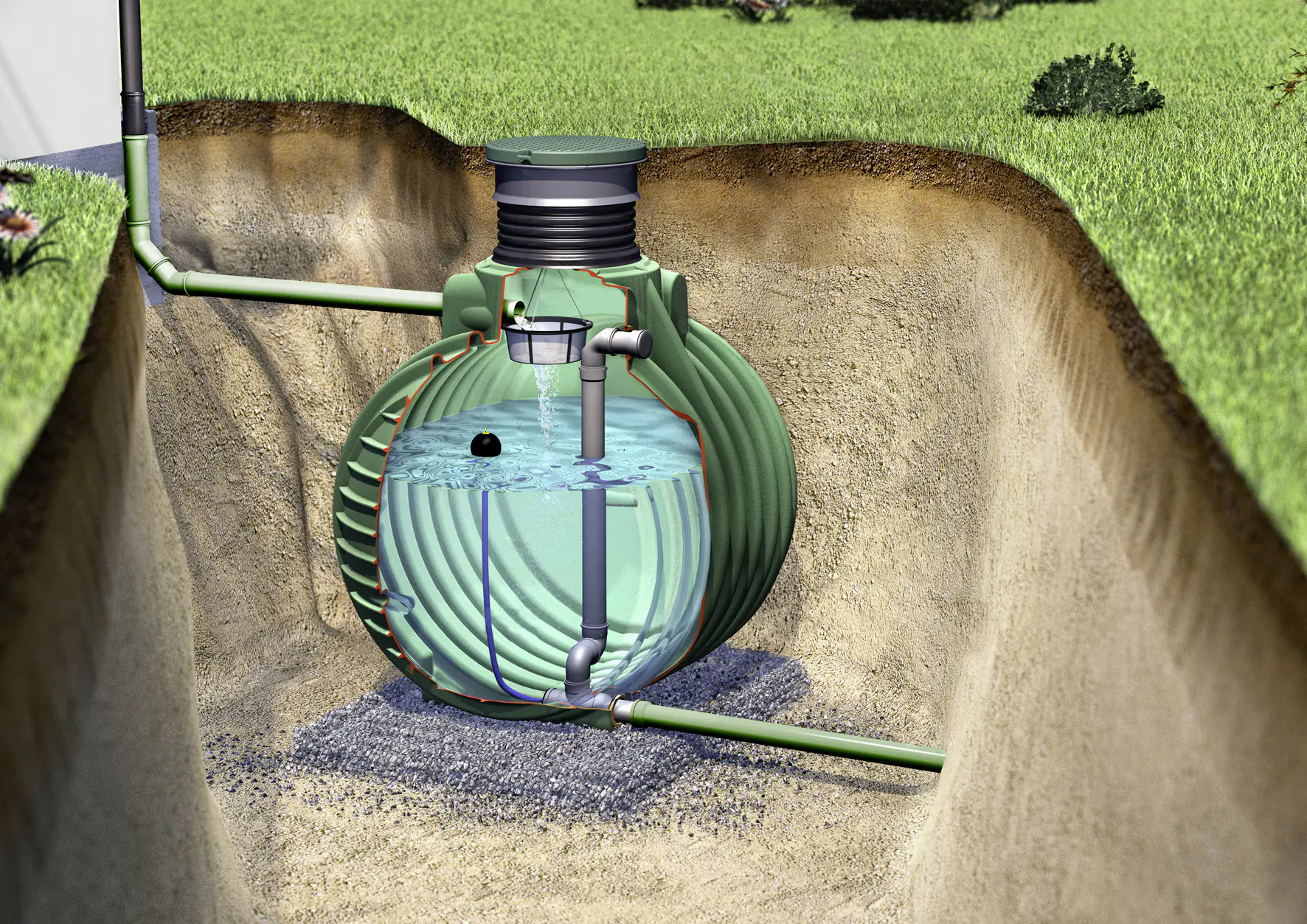 Garantia Retentionszisterne Columbus 4.500 l